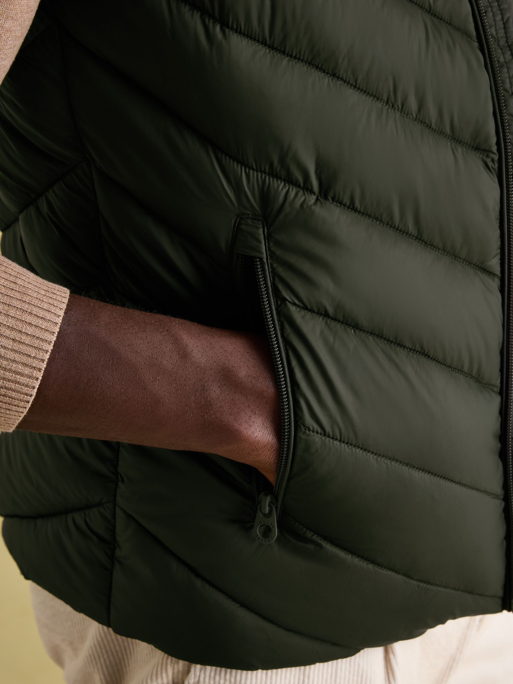 Garrett Green Showerproof Padded Gilet - Image 6 of 8