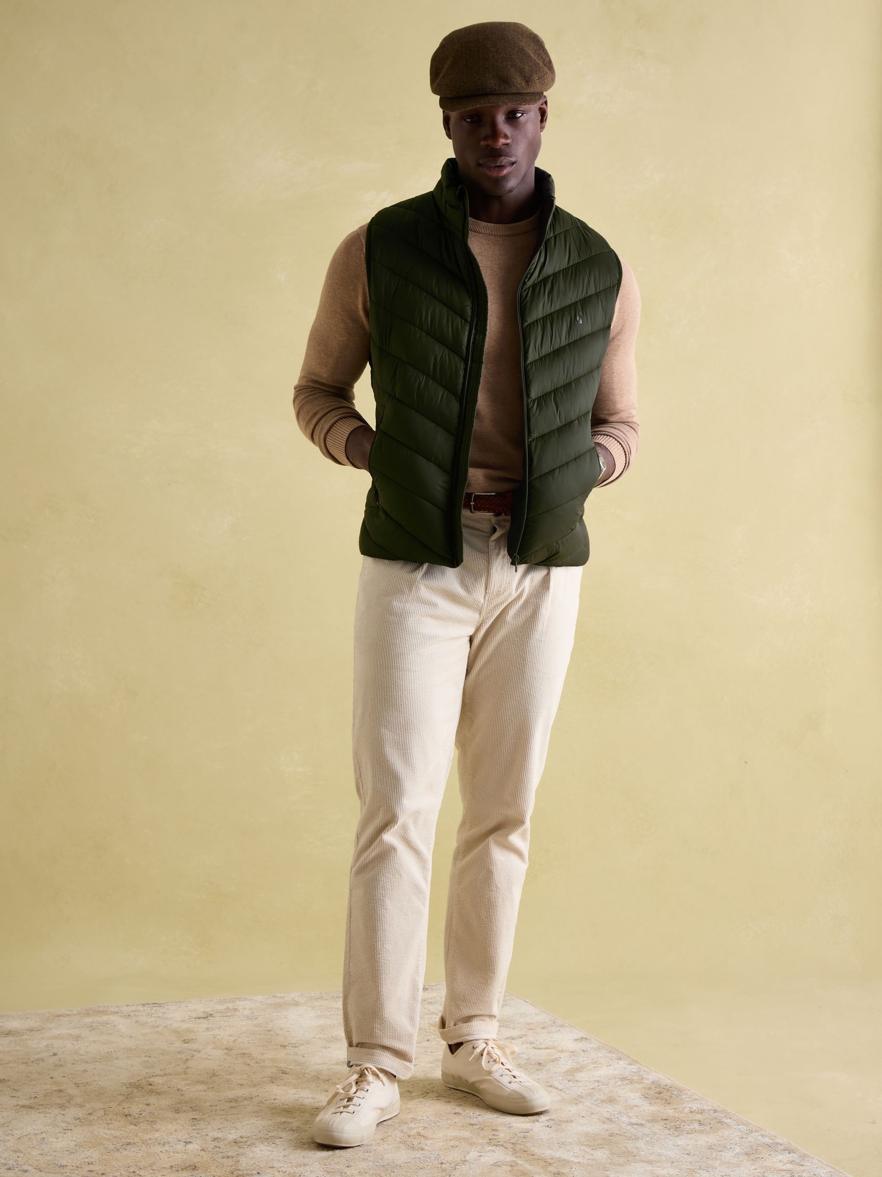 Garrett Green Showerproof Padded Gilet - Image 7 of 8