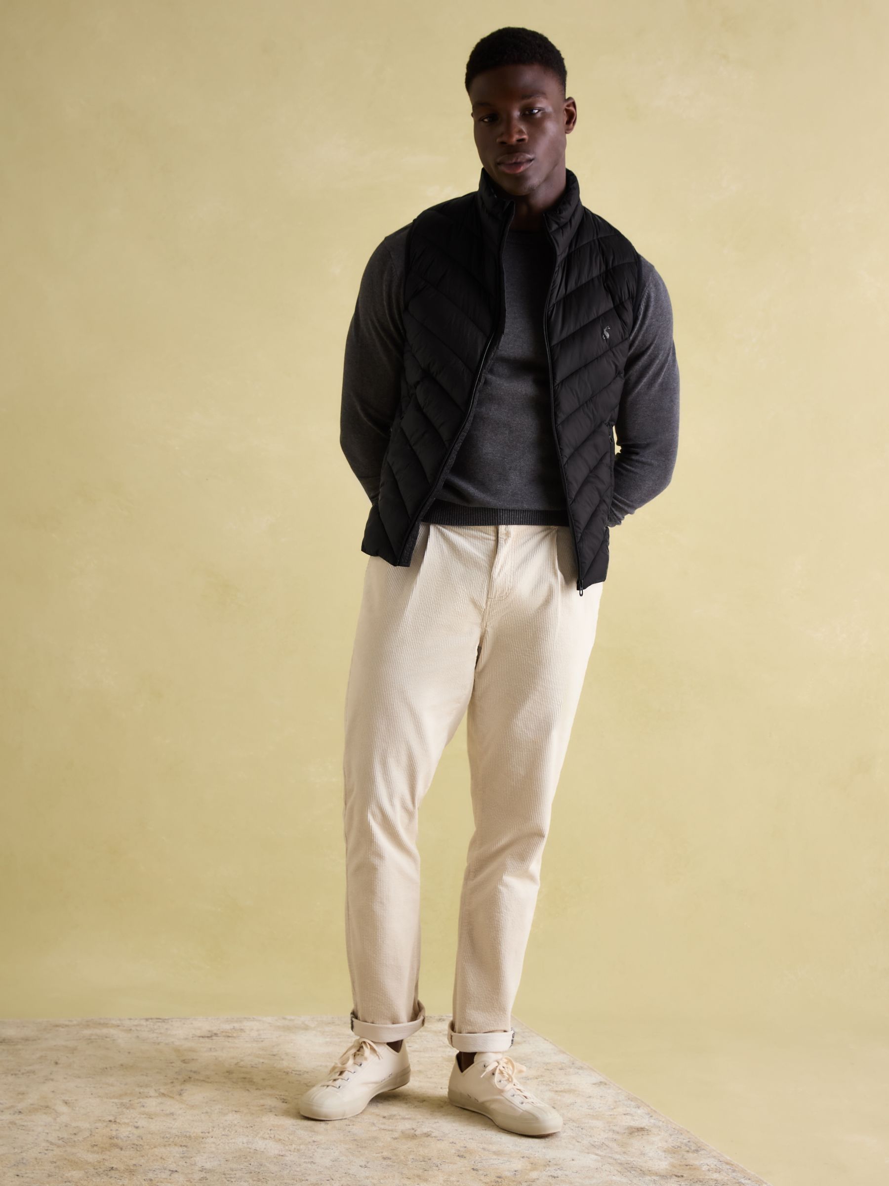 Garrett Black Showerproof Padded Gilet - Image 4 of 7