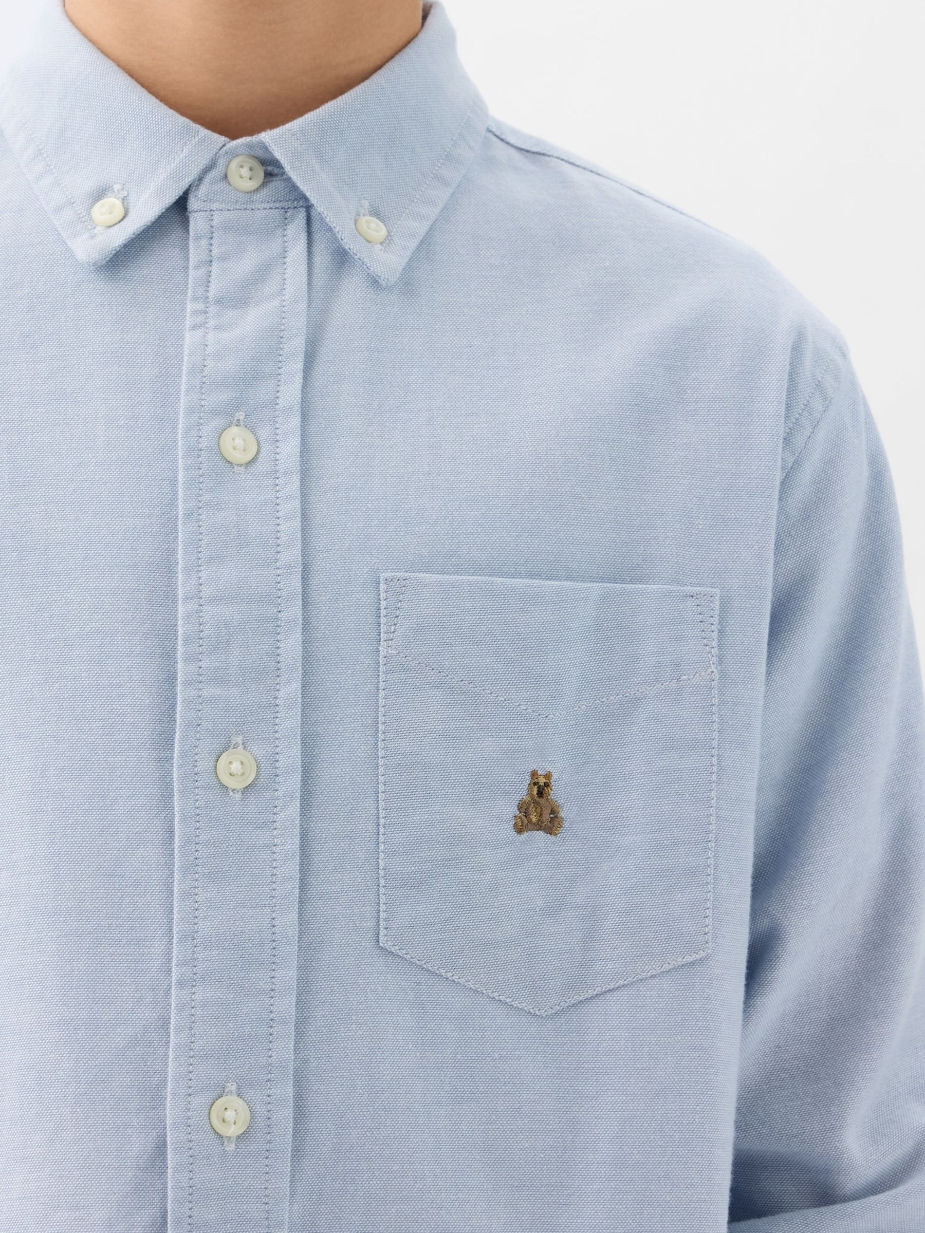 Blue Oxford Shirt - Image 4 of 5