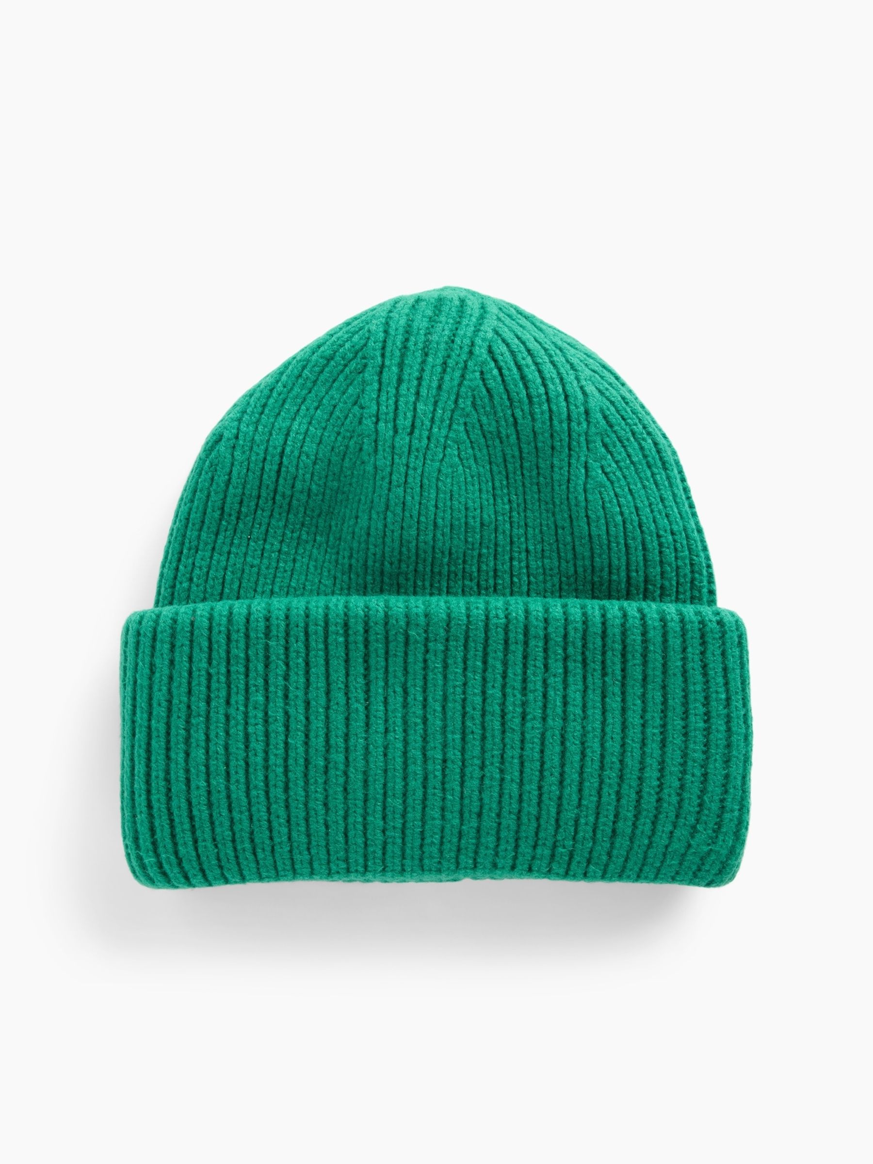 Green CashSoft Chunky Beanie - Image 1 of 2