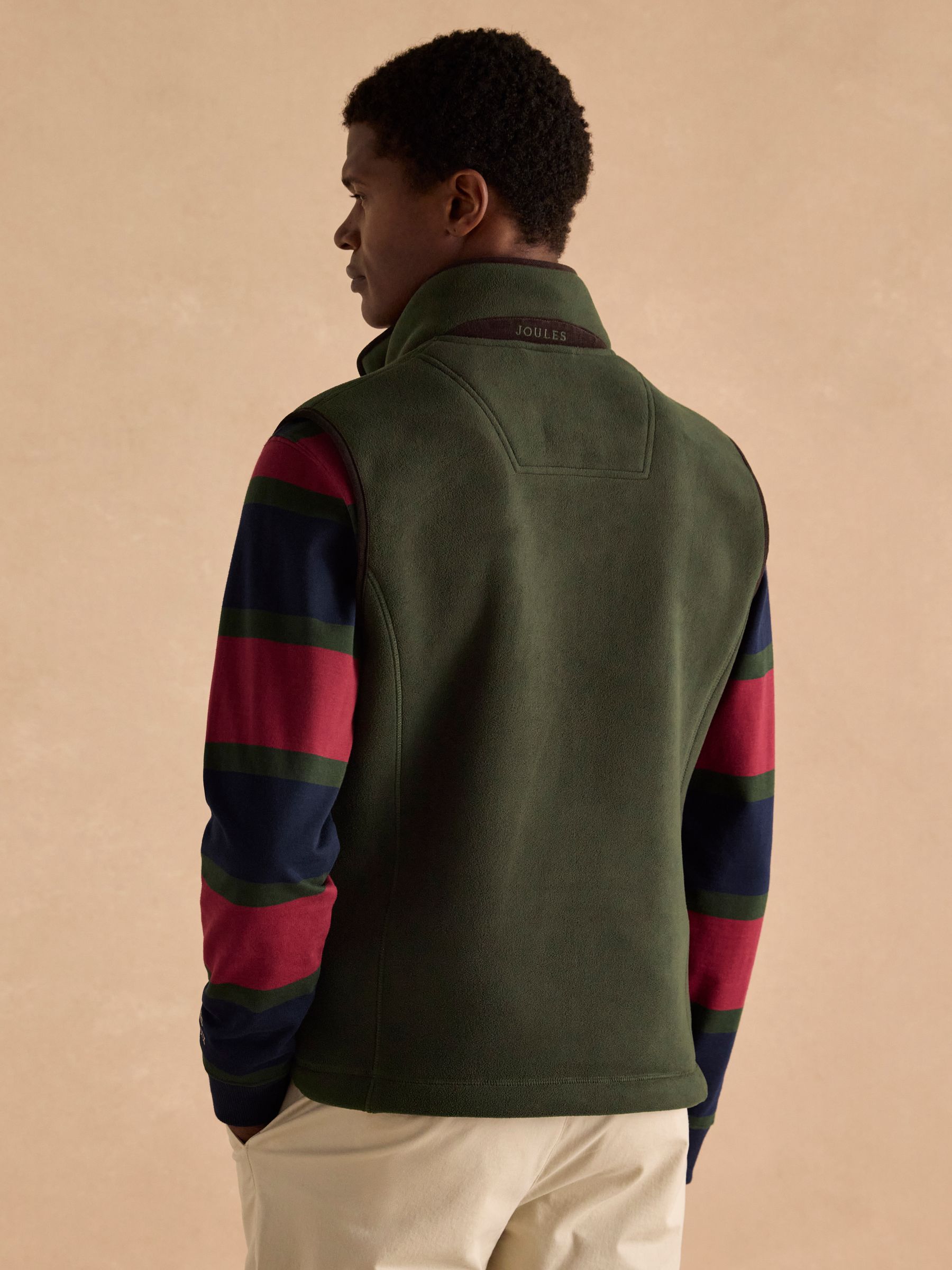 Greenfield Green Full Zip Fleece Gilet - Image 2 of 8