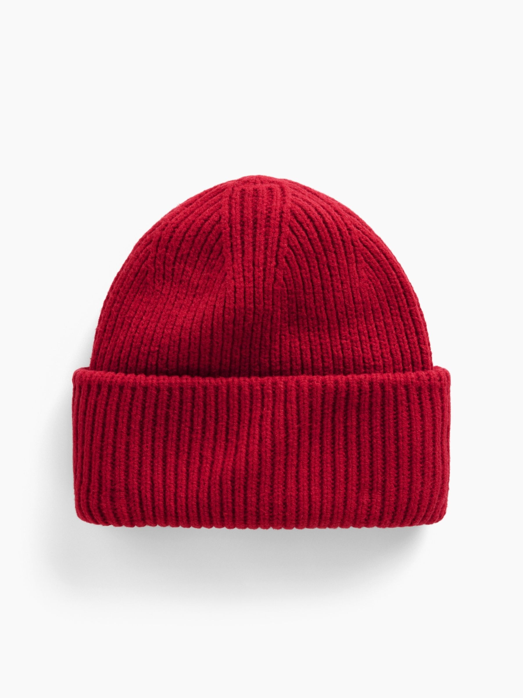 Red CashSoft Chunky Beanie - Image 2 of 3