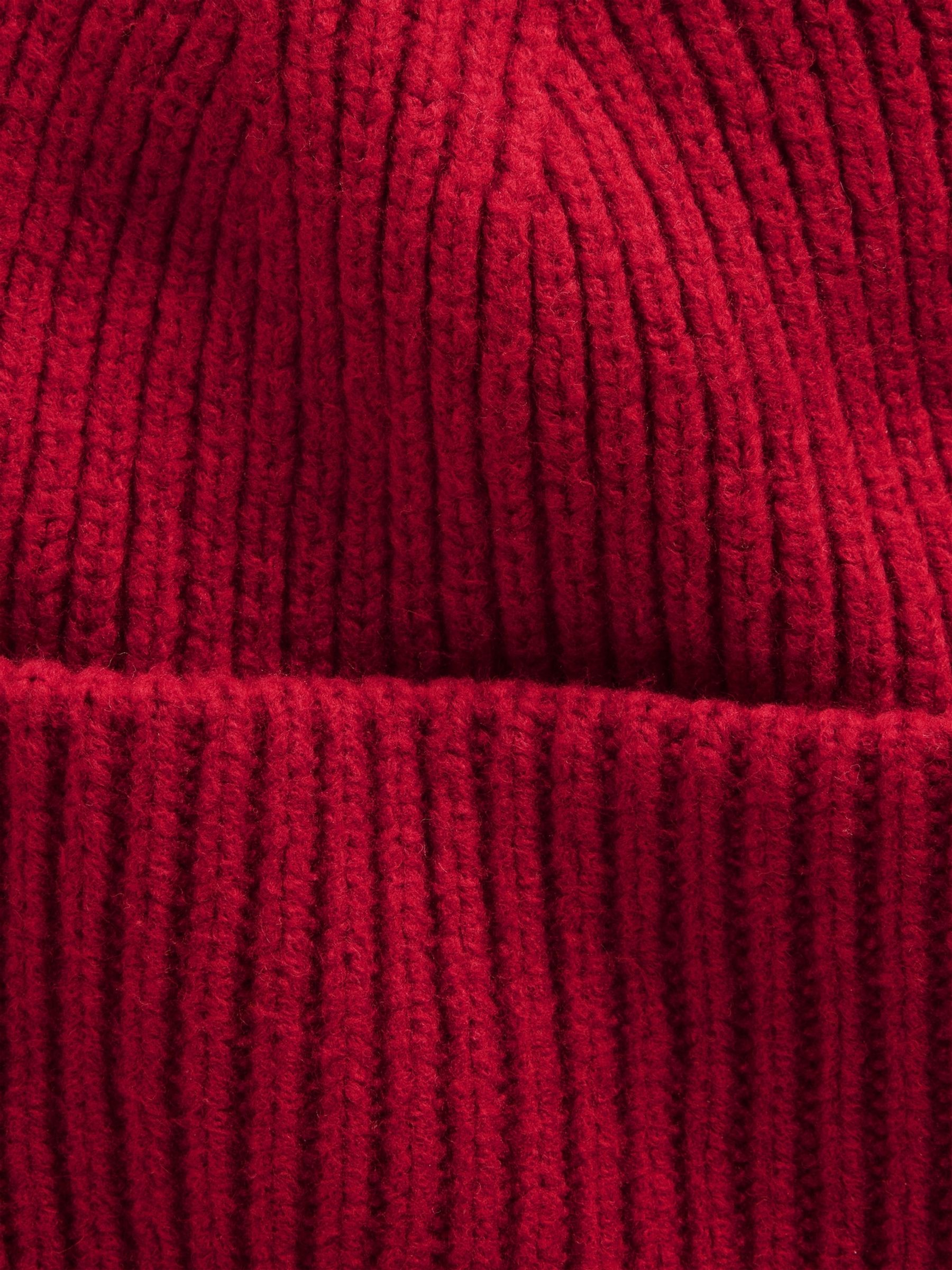 Red CashSoft Chunky Beanie - Image 3 of 3