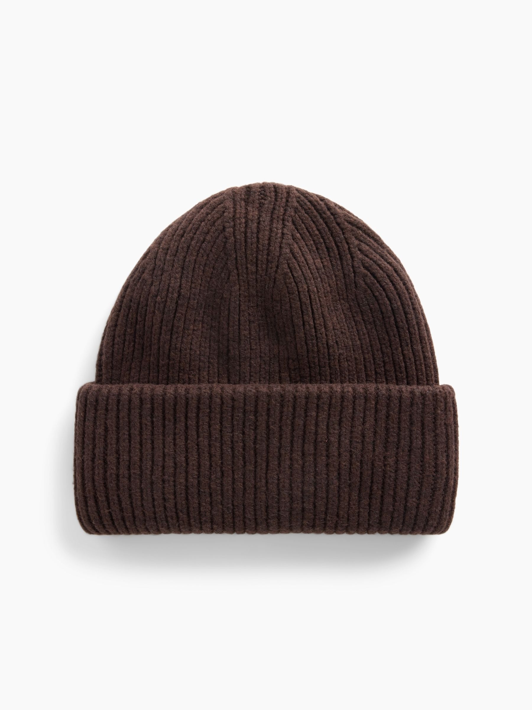 Brown CashSoft Chunky Beanie - Image 1 of 2