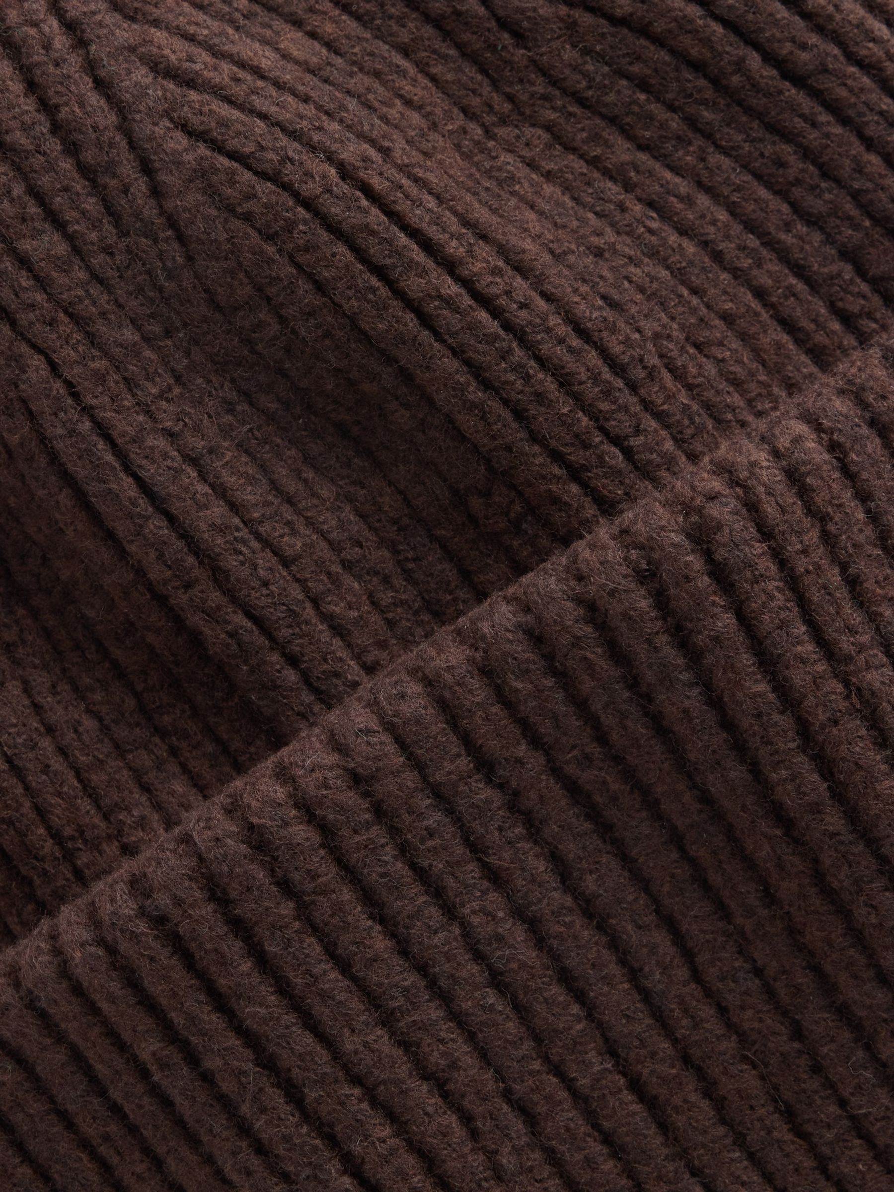 Brown CashSoft Chunky Beanie - Image 2 of 2