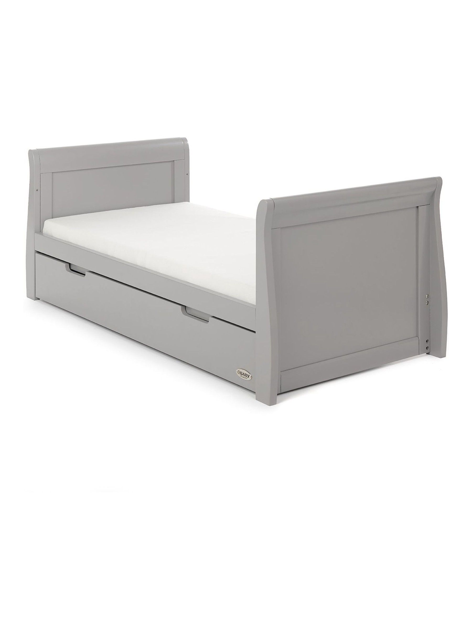 Obaby Grey Stamford Classic Regular Cot Bed - Image 6 of 7