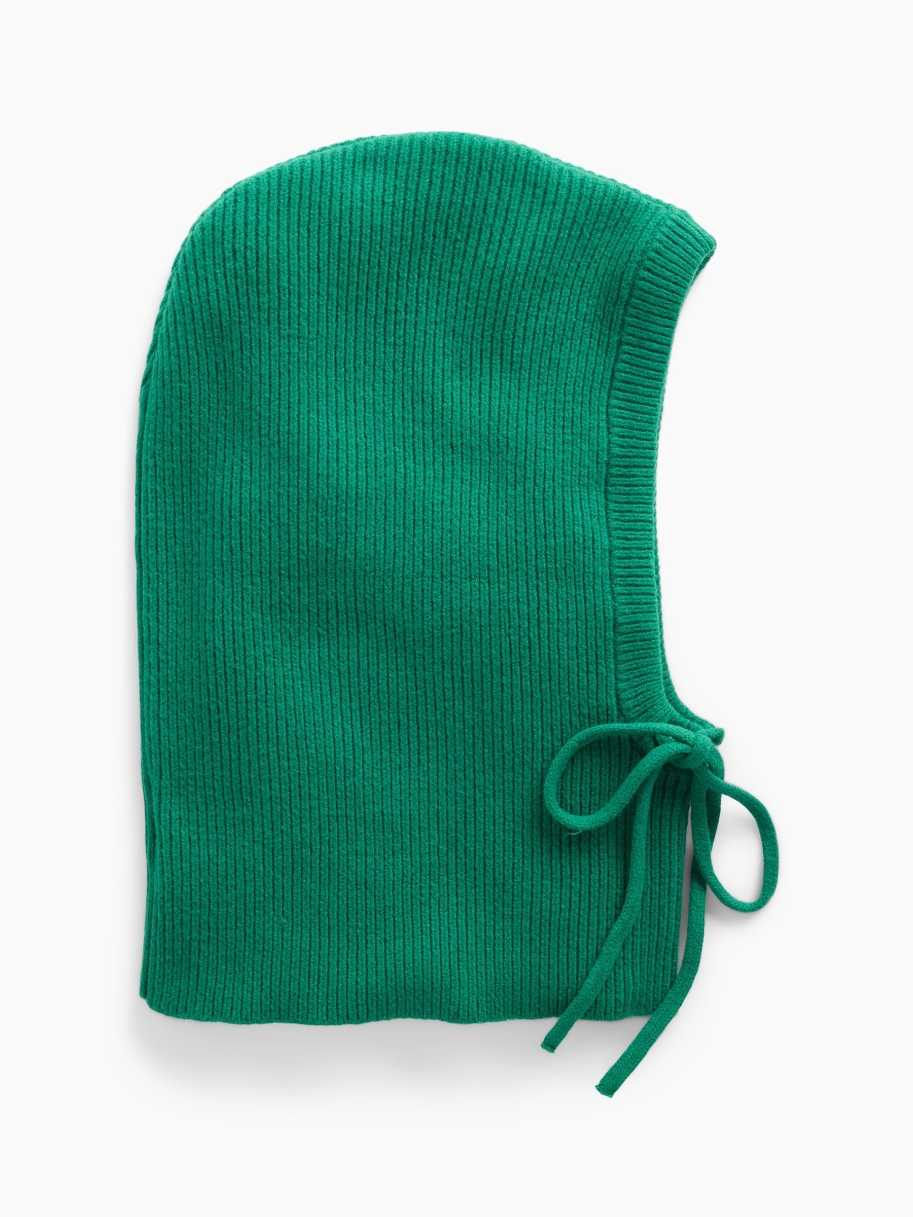 Green CashSoft Drawcord Snood Hat - Image 1 of 2 Green CashSoft Drawcord Snood Hat - Image 1 of 2
