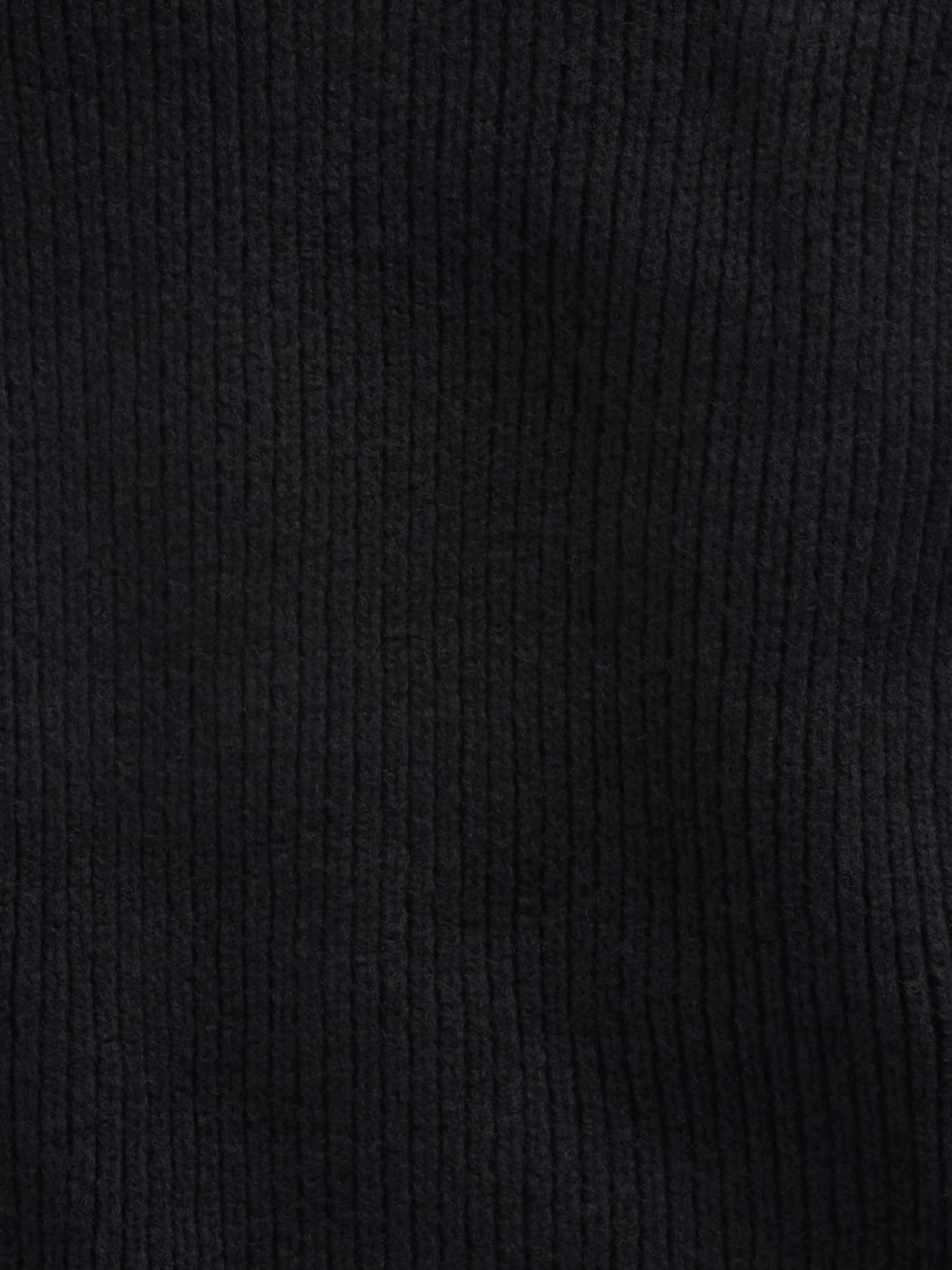 Black CashSoft Drawcord Snood Hat - Image 2 of 2