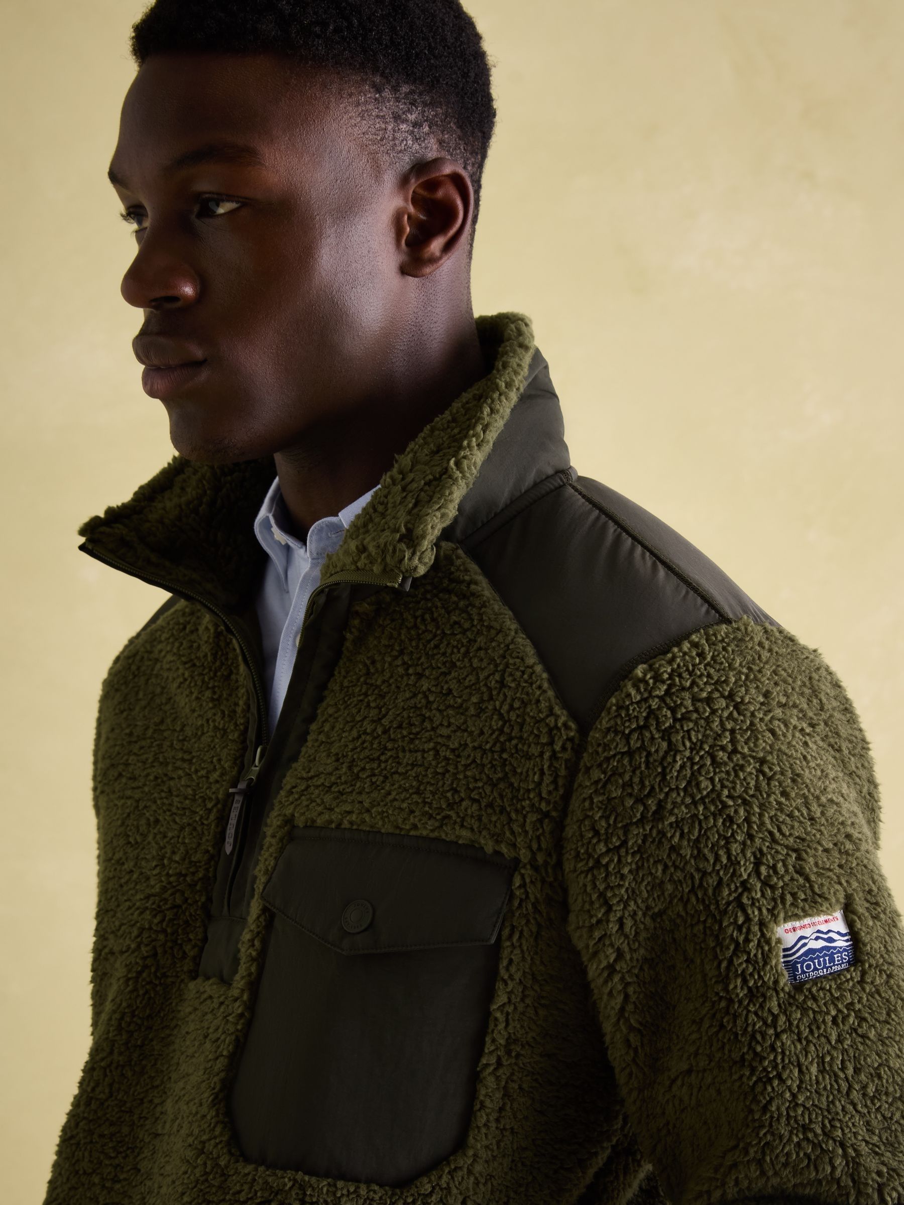 Billy Green Quarter Zip Borg Fleece Sweatshirt - Image 4 of 8