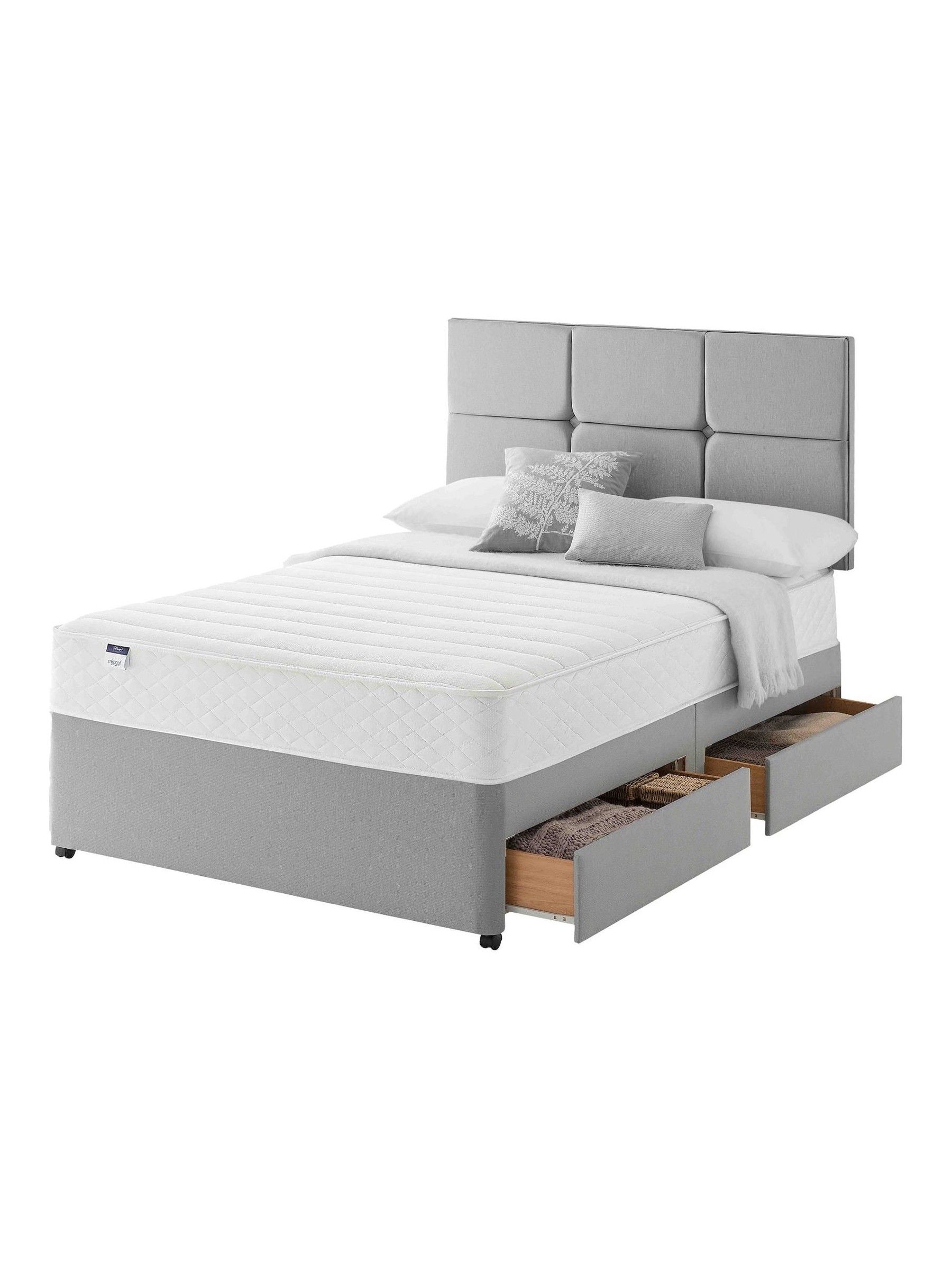 Silentnight White Miracoil Memory Foam Mattress - Image 3 of 5
