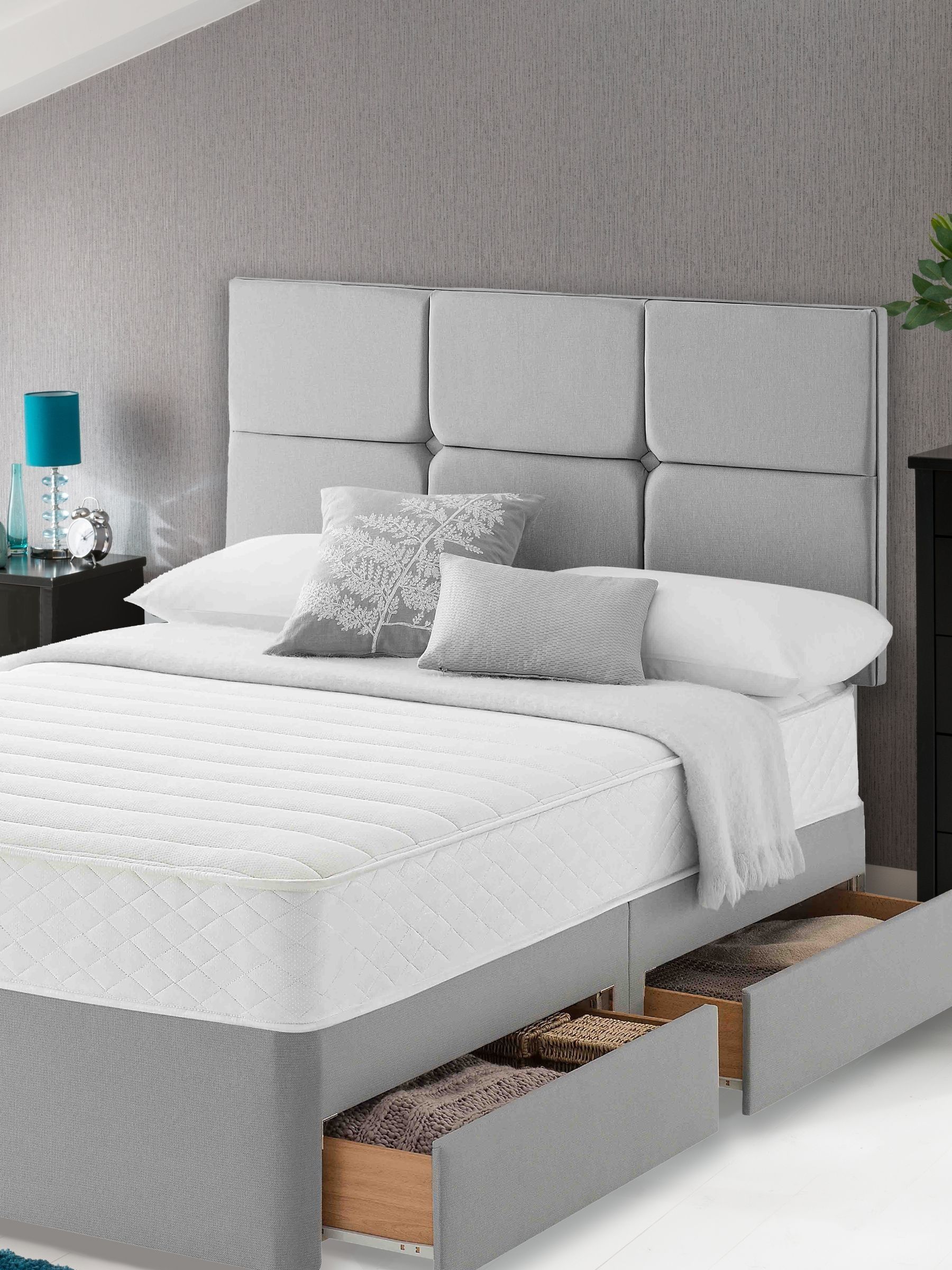 Silentnight White Miracoil Memory Foam Mattress - Image 5 of 5