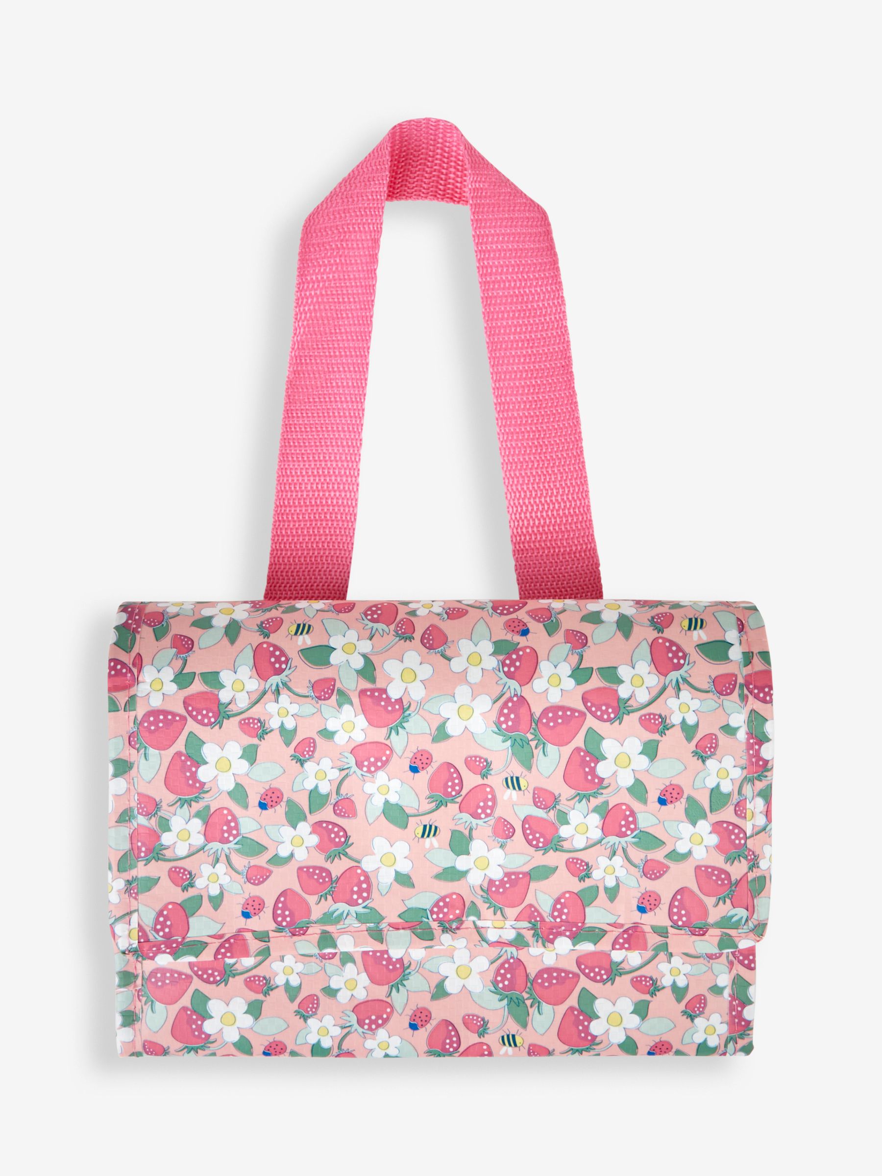 Pink Strawberry Insulated Food & Bottle Bag - Image 2 of 2