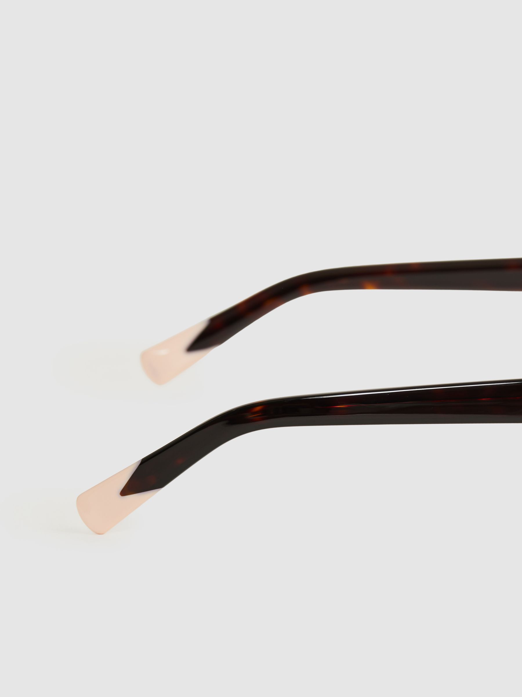 Missoni Eyewear Angular Tortoiseshell Sunglasses in Brown - Image 5 of 5
