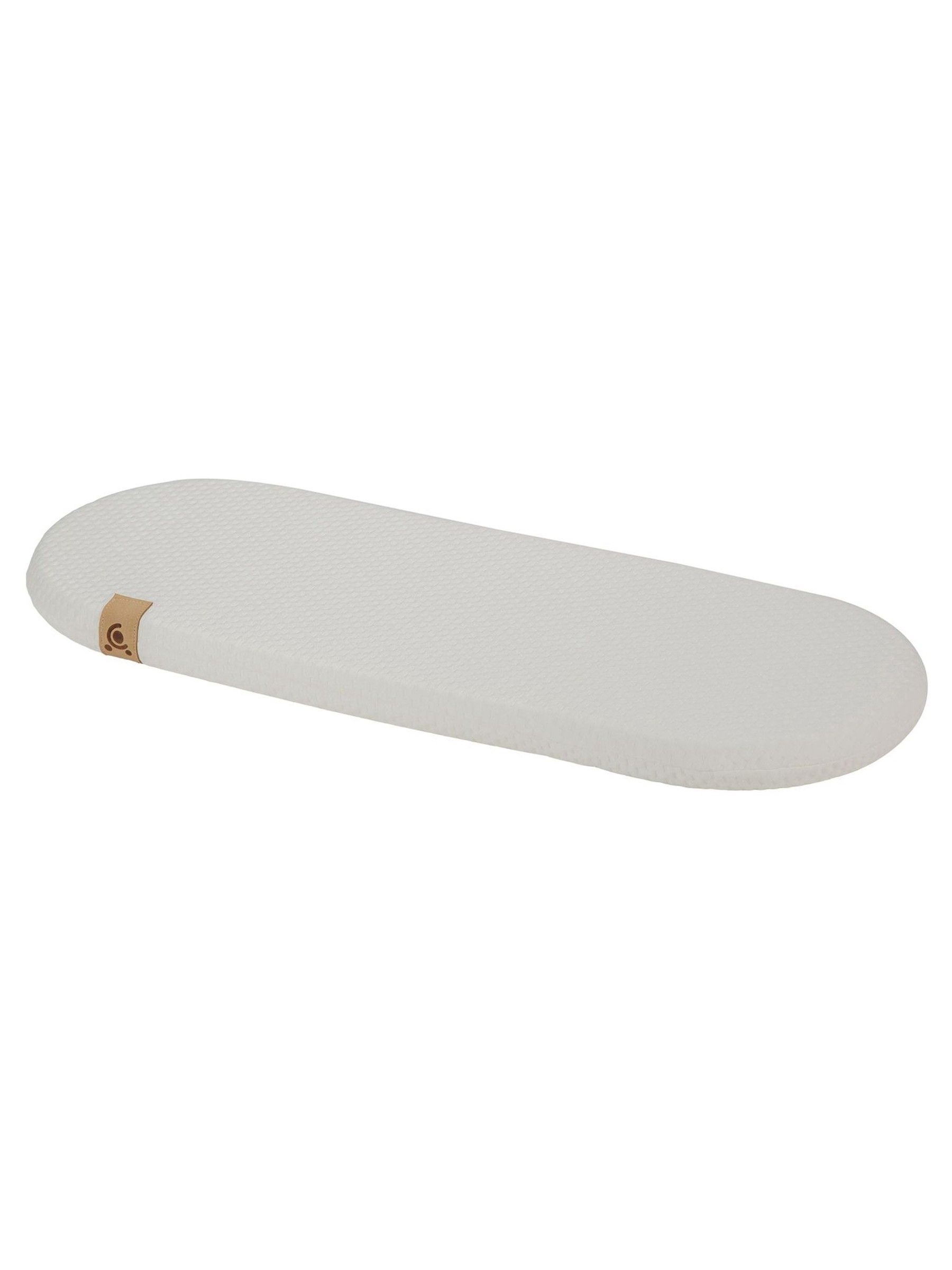 Cuddleco White Hypo Allergenic Small Moses Basket Mattress - Image 2 of 5