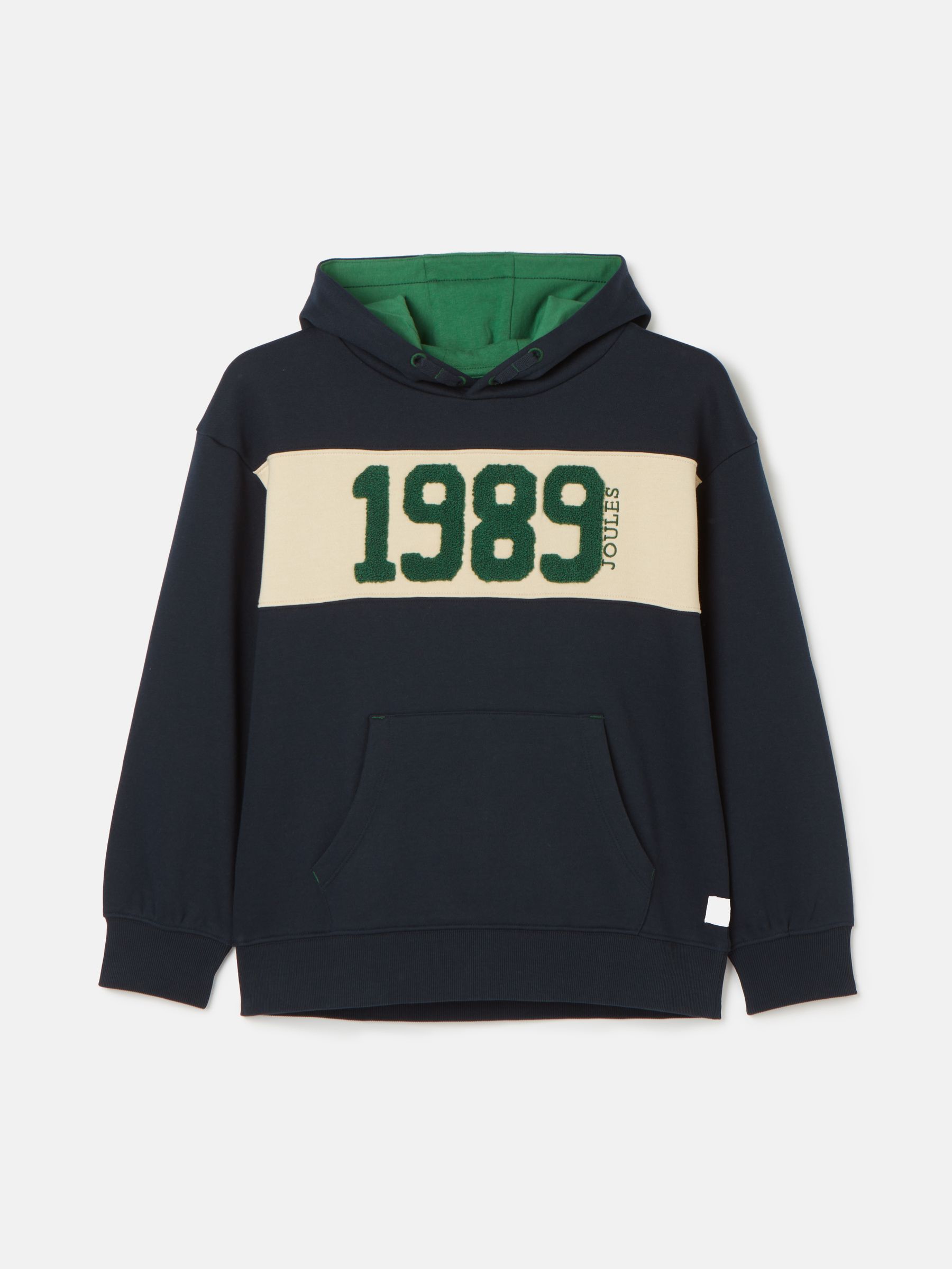 Barrett Navy Blue Embroidered Hoodie - Image 6 of 11