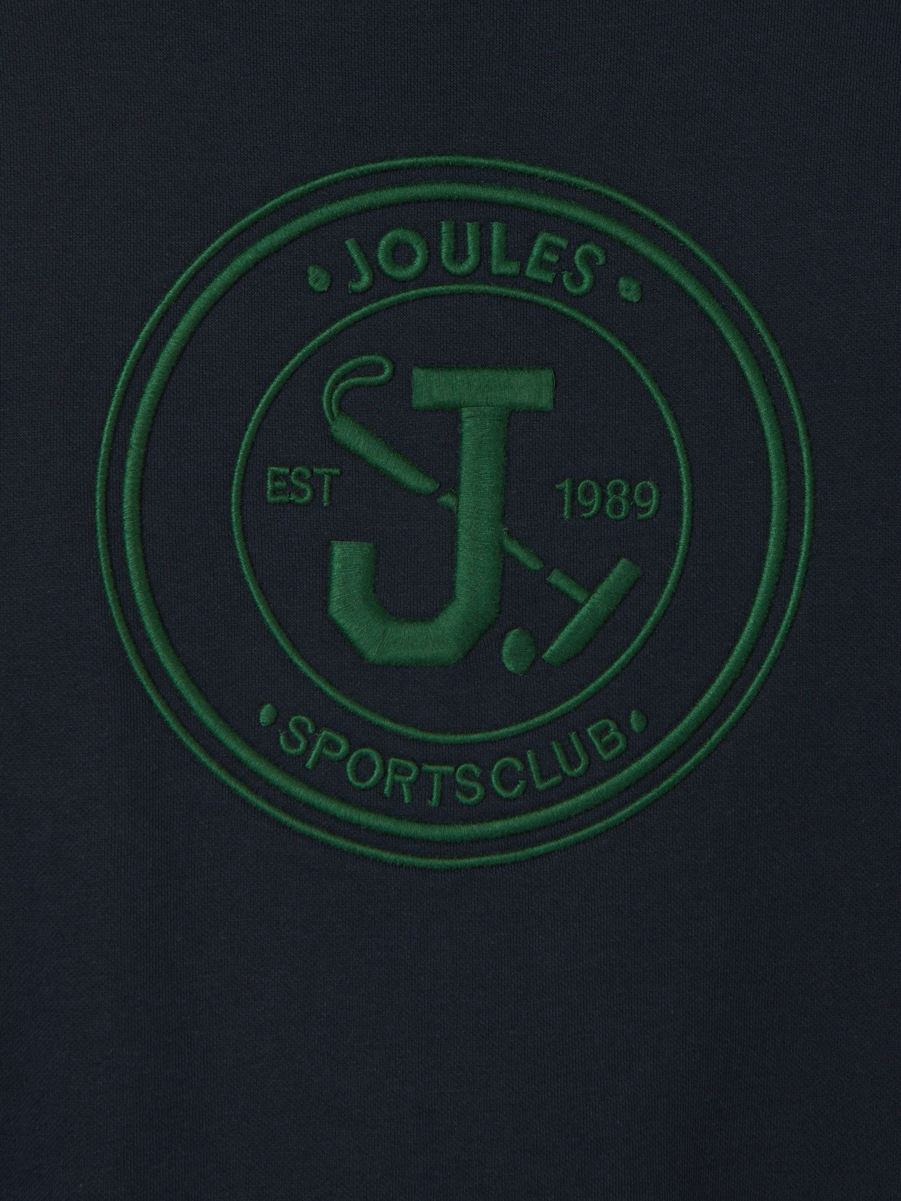 Barrett Navy Blue Embroidered Hoodie - Image 6 of 6