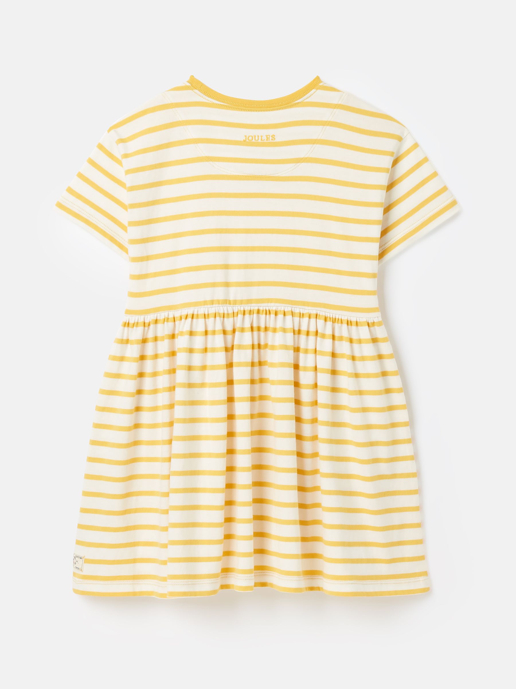 Skye Yellow Striped Jersey T-Shirt Dress - Image 6 of 9