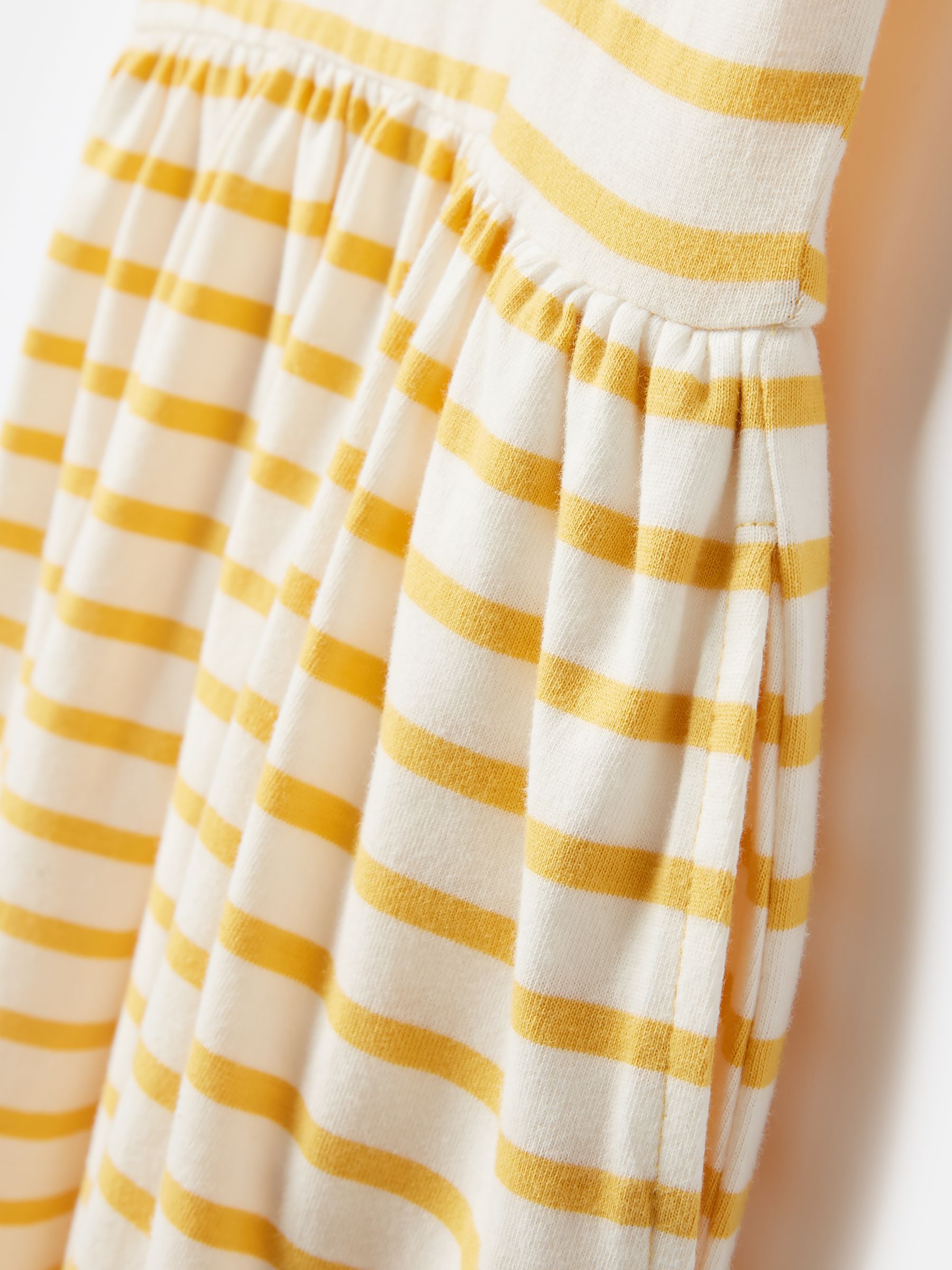 Skye Yellow Striped Jersey T-Shirt Dress - Image 8 of 9