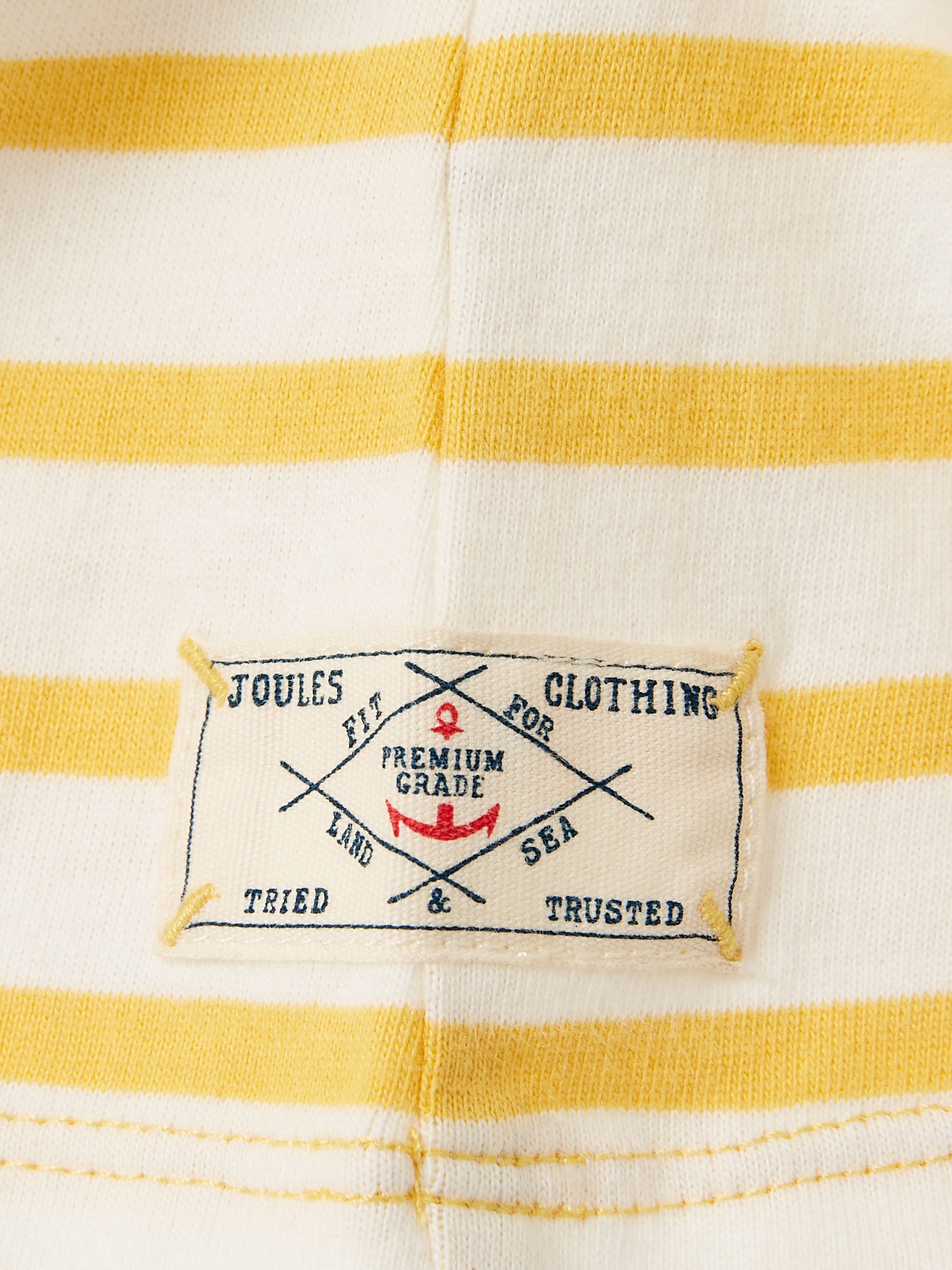 Skye Yellow Striped Jersey T-Shirt Dress - Image 9 of 9