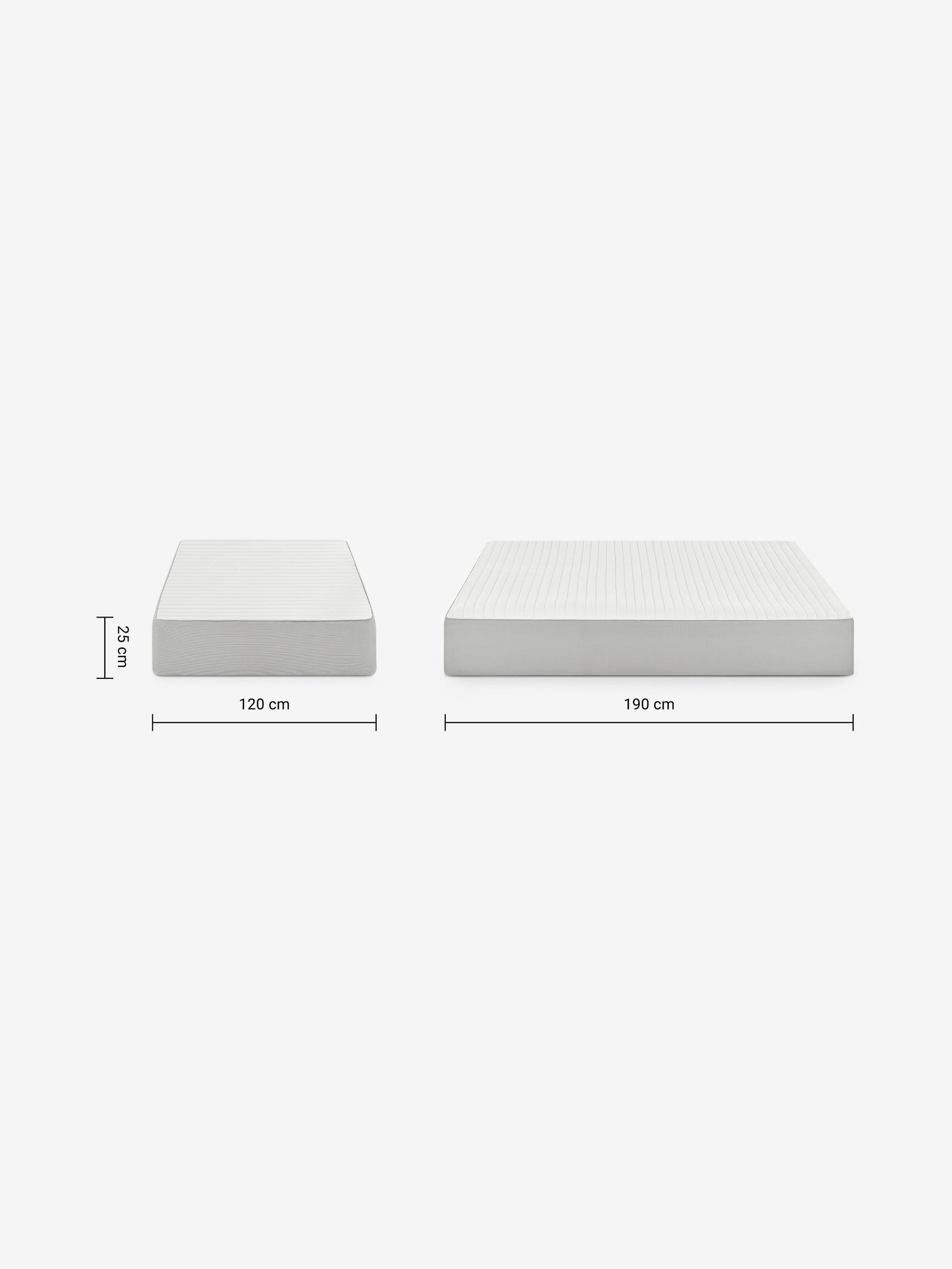 The One Memory Mattress in White - Image 3 of 3
