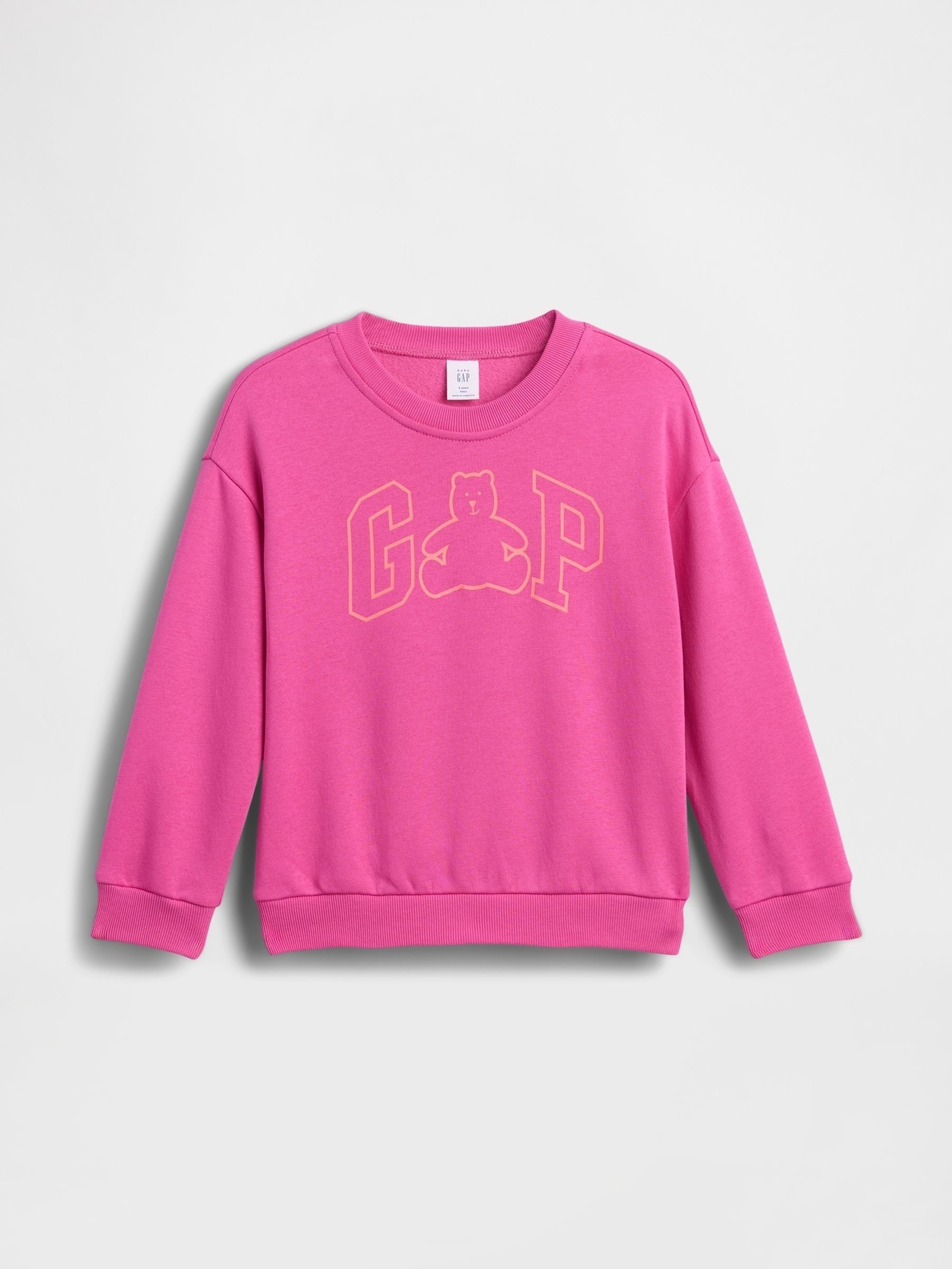 Pink Brannan Bear Logo Sweatshirt - Image 1 of 3