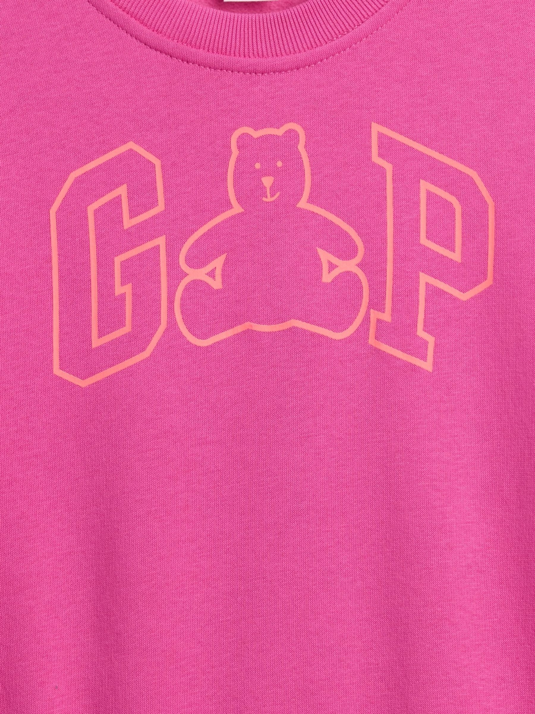 Pink Brannan Bear Logo Sweatshirt - Image 3 of 3 Pink Brannan Bear Logo Sweatshirt - Image 3 of 3