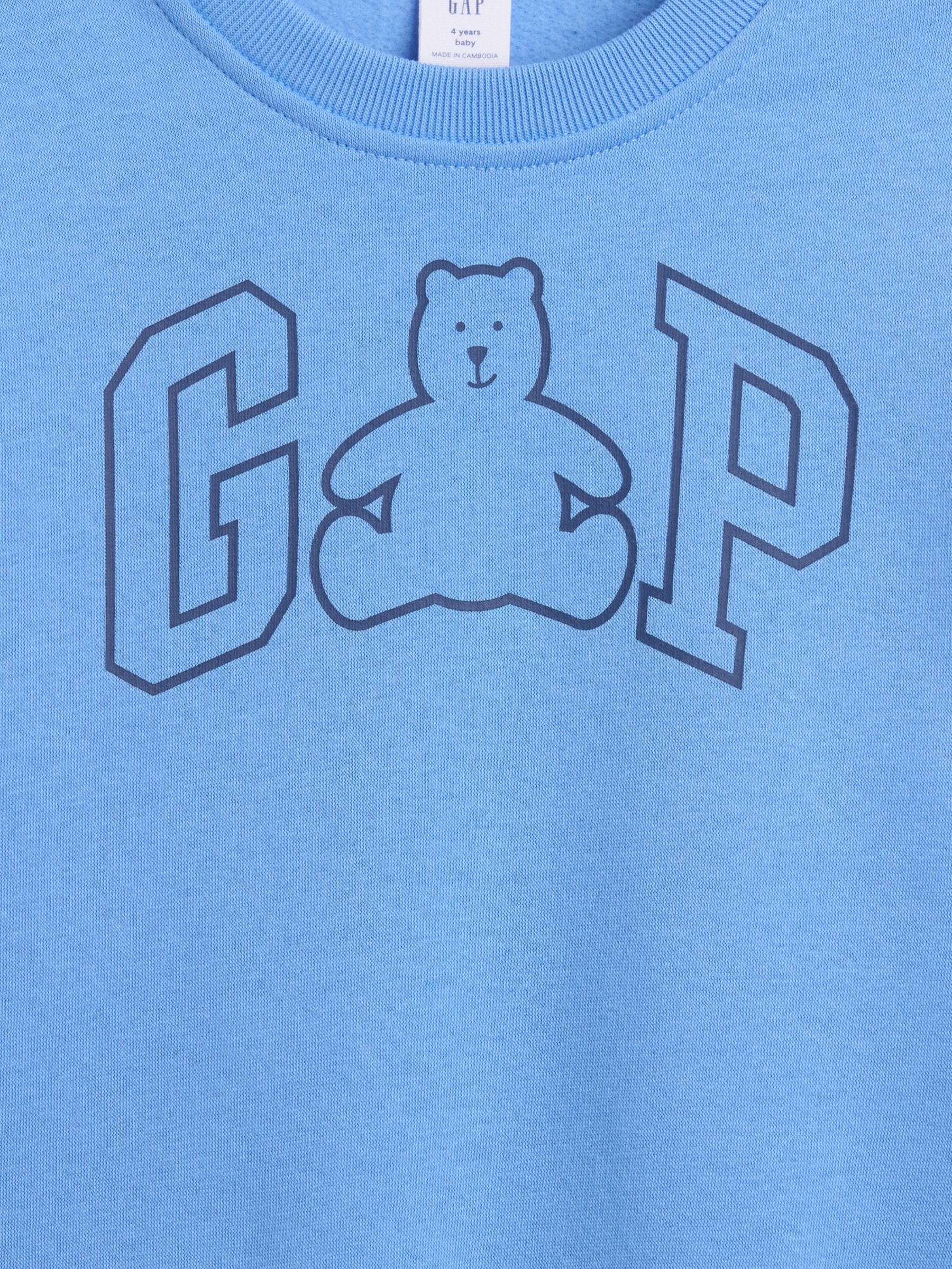 Blue Brannan Bear Logo Sweatshirt - Image 3 of 3