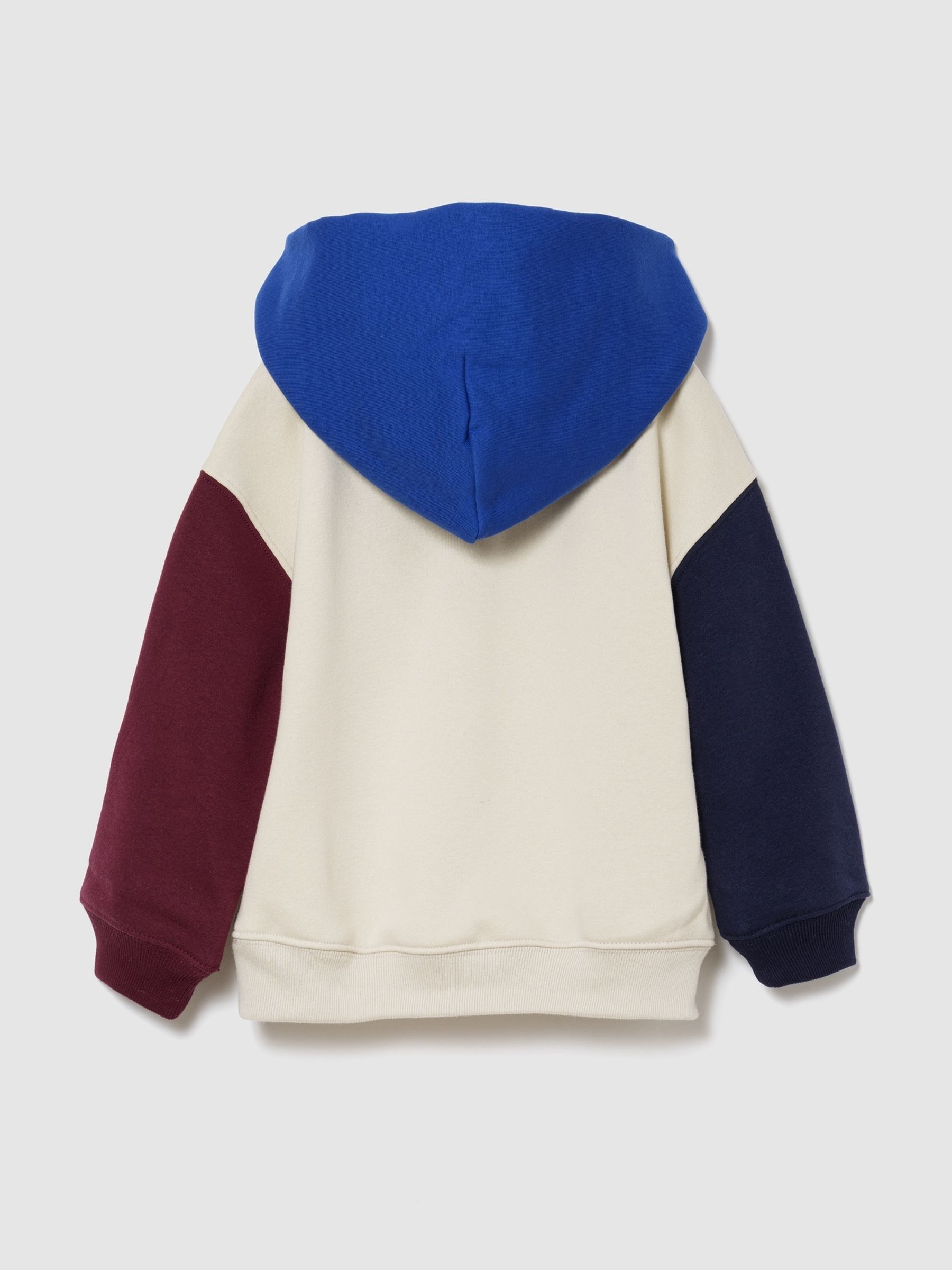 Cream/Burgundy VintageSoft Hoodie & Joggers Set - Image 3 of 5