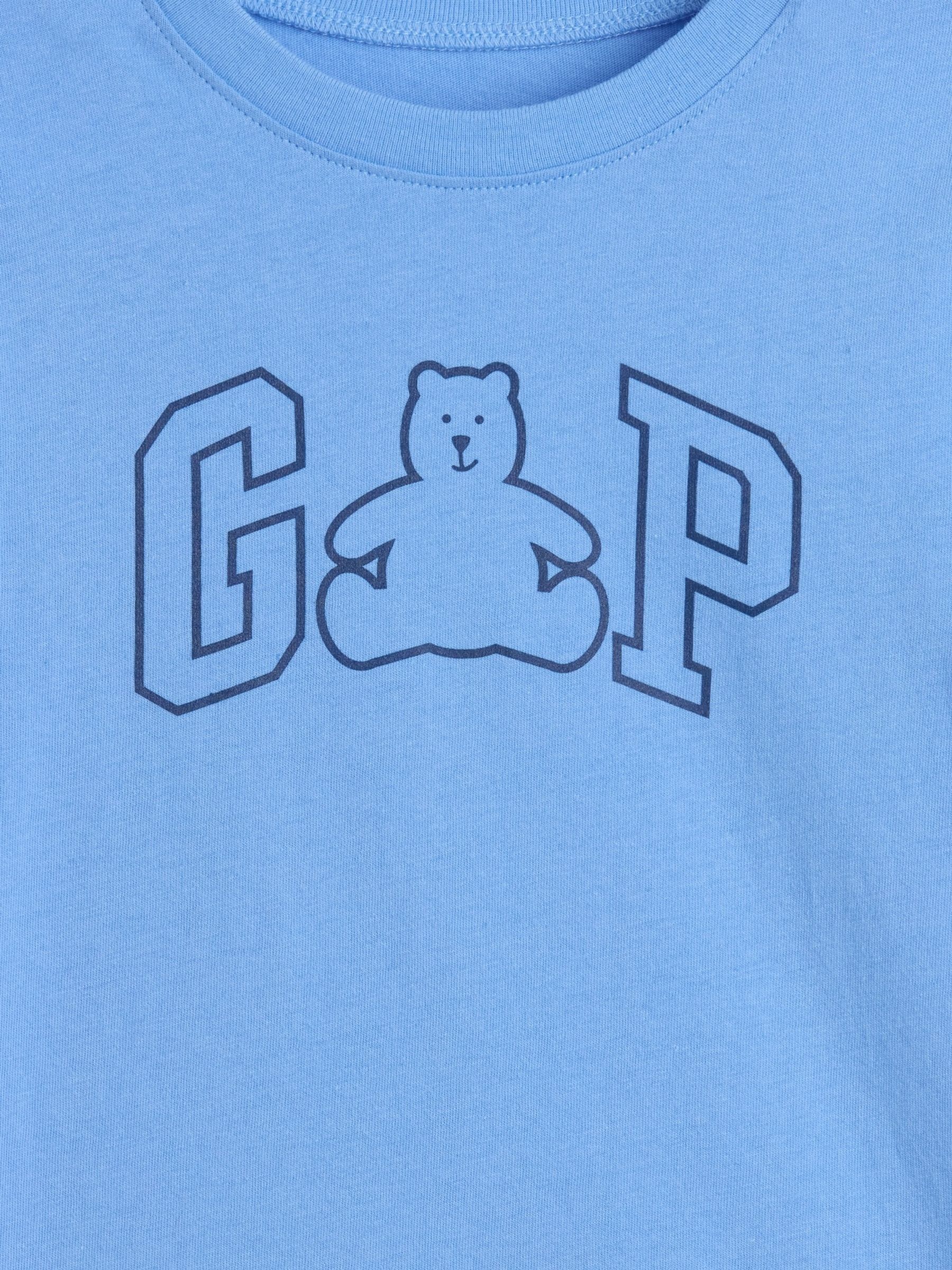 Blue Brannan Bear Logo T-Shirt - Image 3 of 3