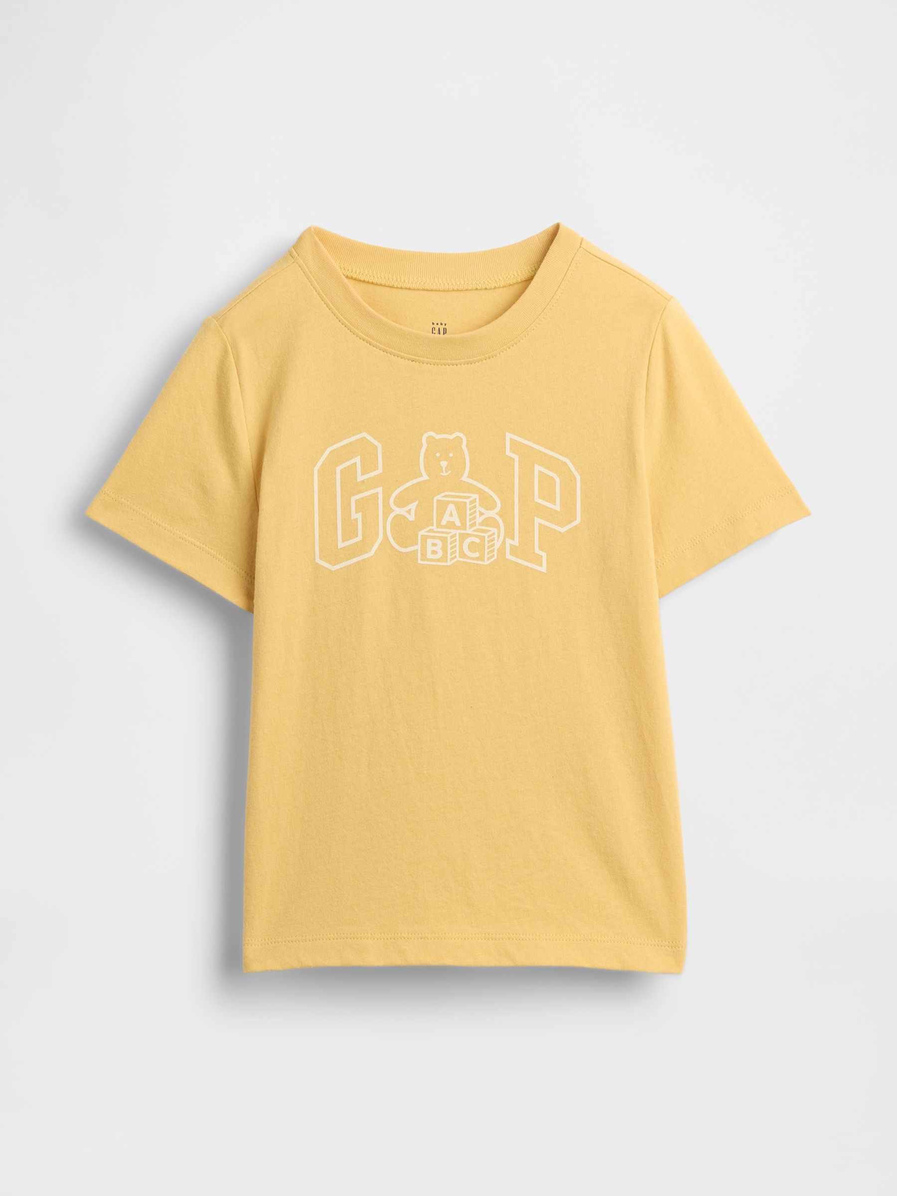 Yellow Brannan Bear Logo T-Shirt - Image 1 of 3
