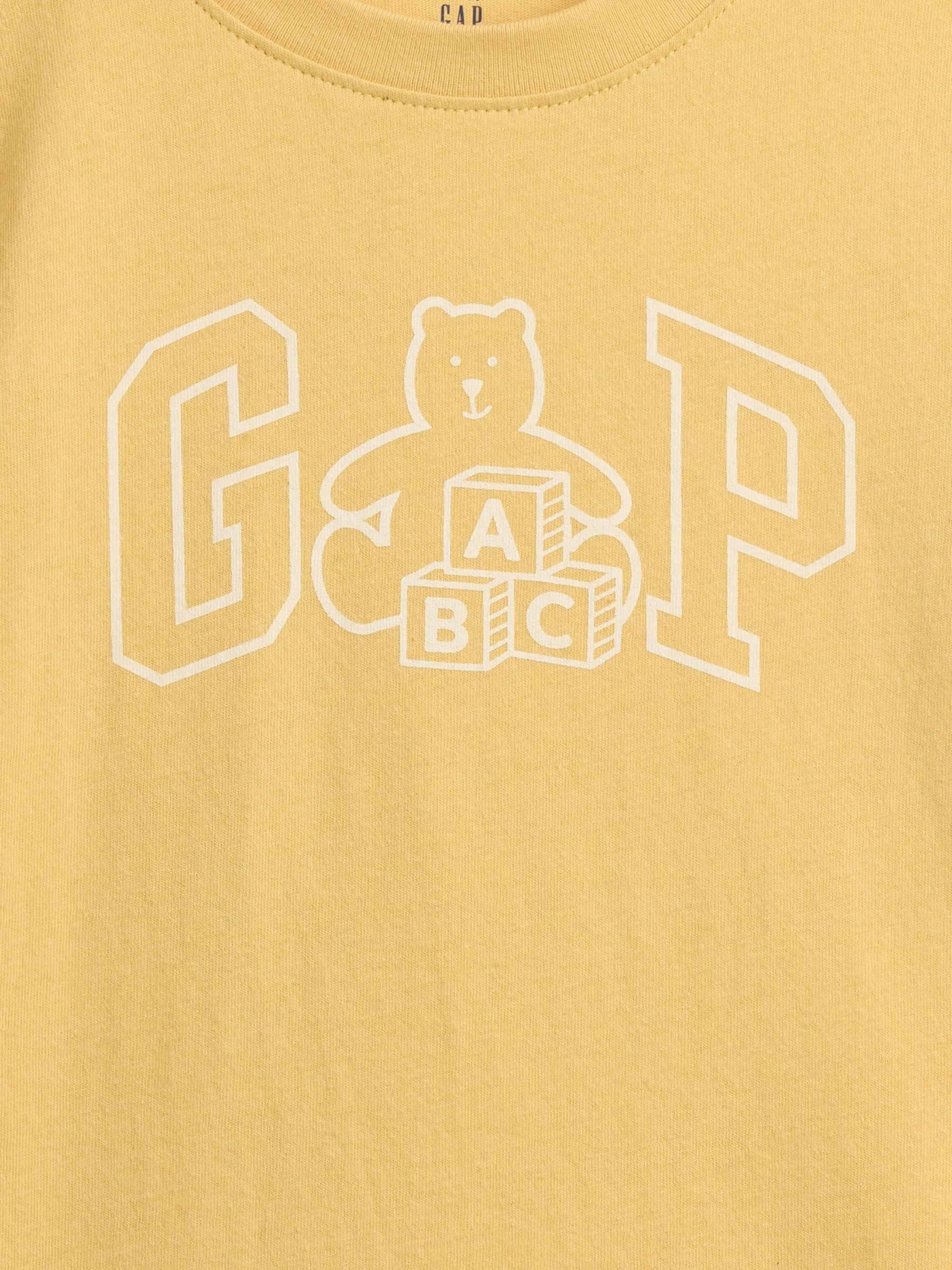 Yellow Brannan Bear Logo T-Shirt - Image 3 of 3