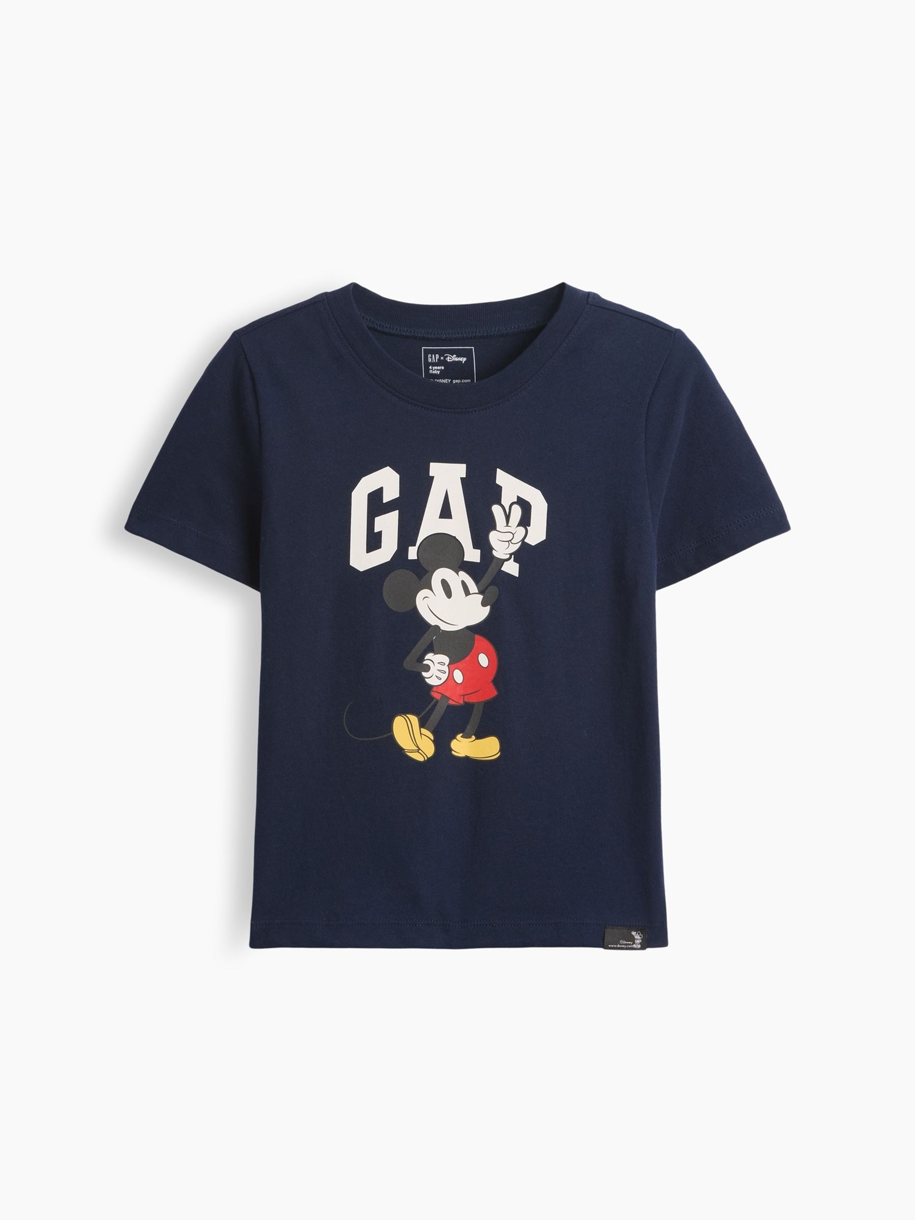 Navy Mickey Mouse Disney Mickey Mouse Logo T-Shirt - Image 1 of 3 Navy Mickey Mouse Disney Mickey Mouse Logo T-Shirt - Image 1 of 3