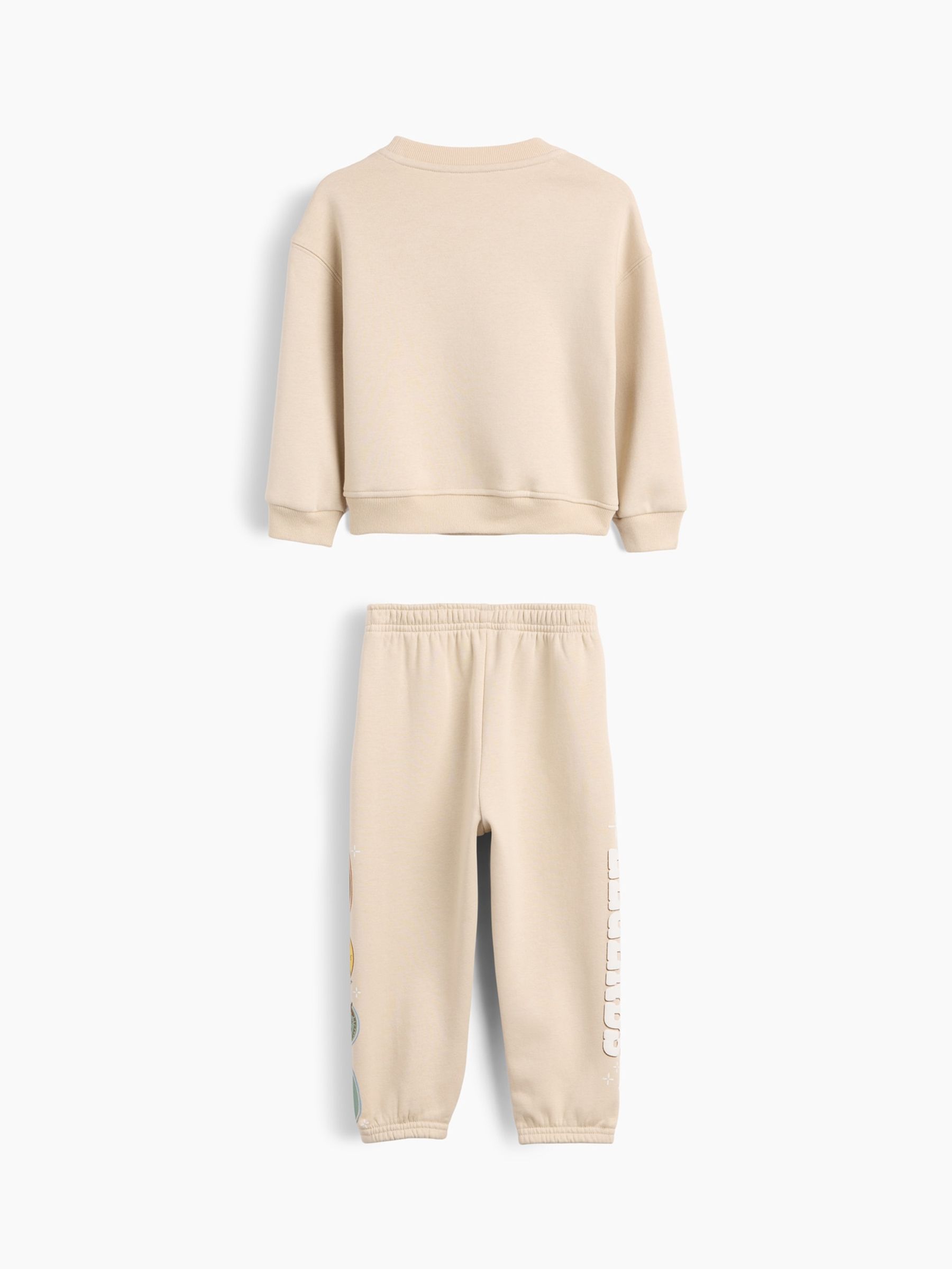 Beige × Disney Baby and Toddler VintageSoft Sweat Set - Image 2 of 2