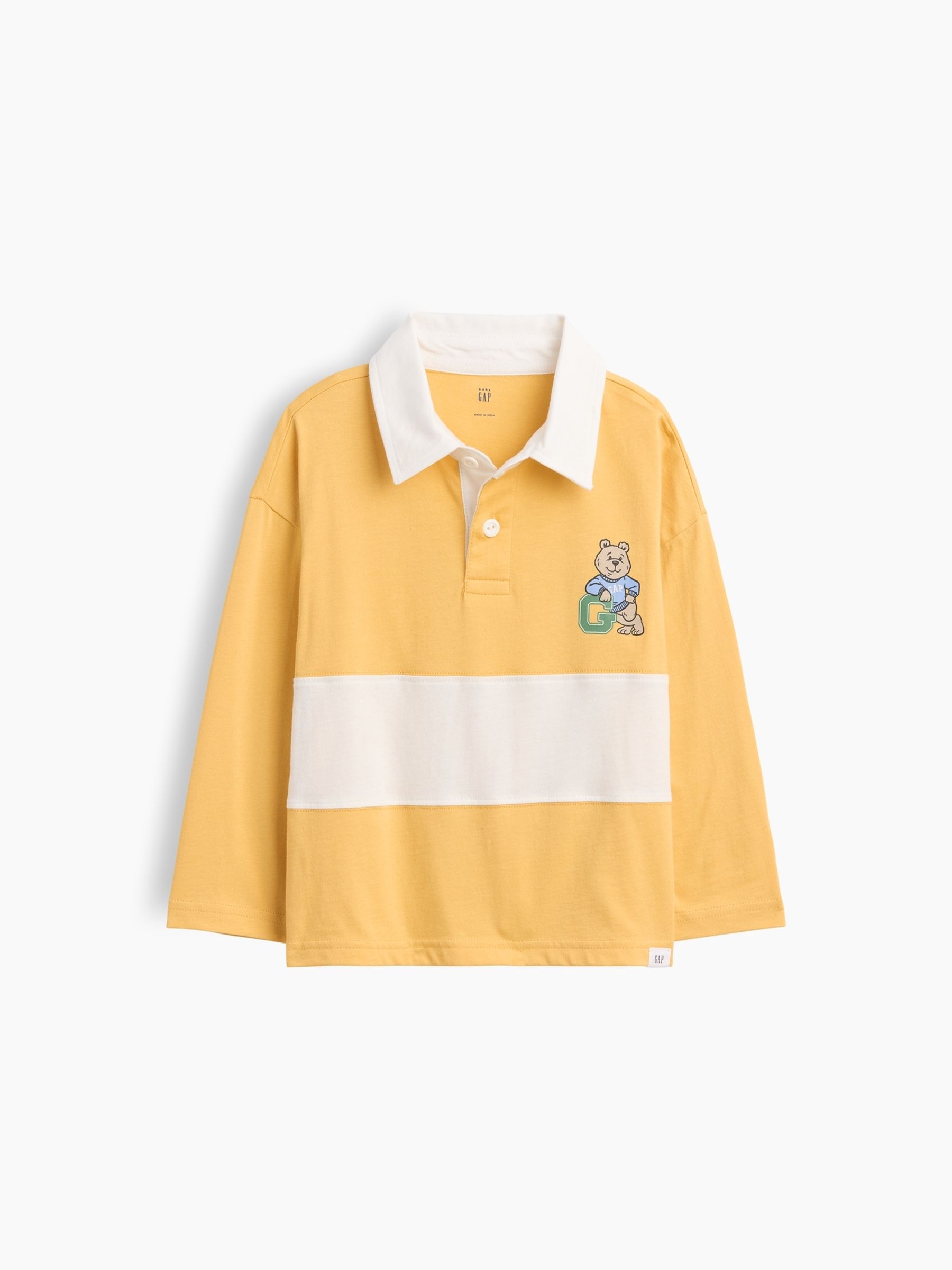 Yellow Rugby Polo Shirt - Image 1 of 3