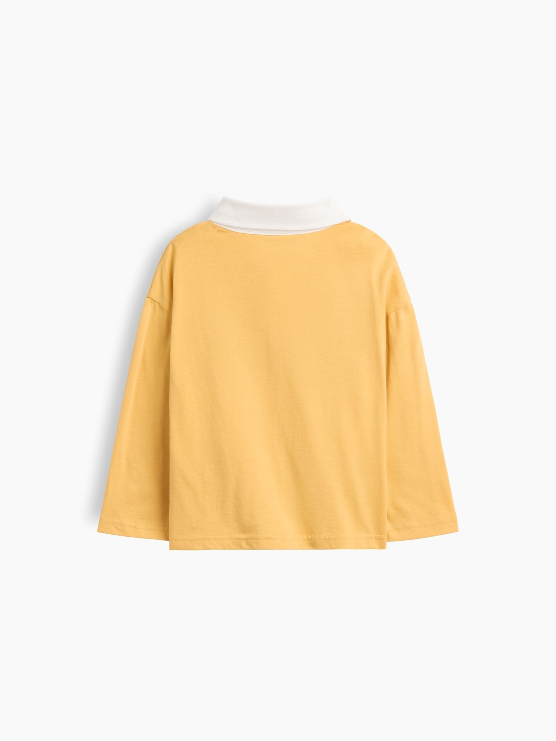 Yellow Rugby Polo Shirt - Image 2 of 3 Yellow Rugby Polo Shirt - Image 2 of 3
