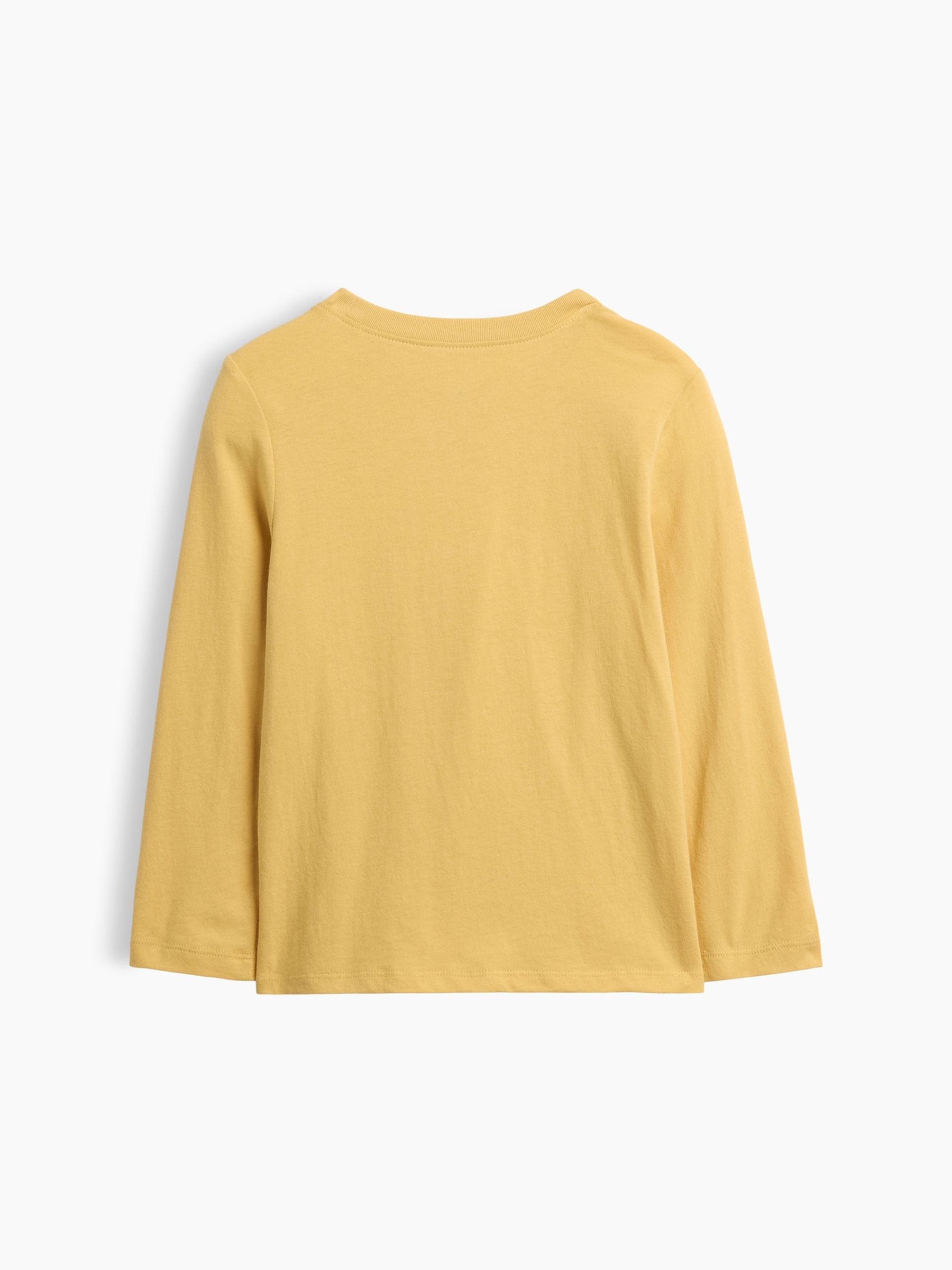 Yellow Logo Graphic Long Sleeve T-Shirt - Image 2 of 3