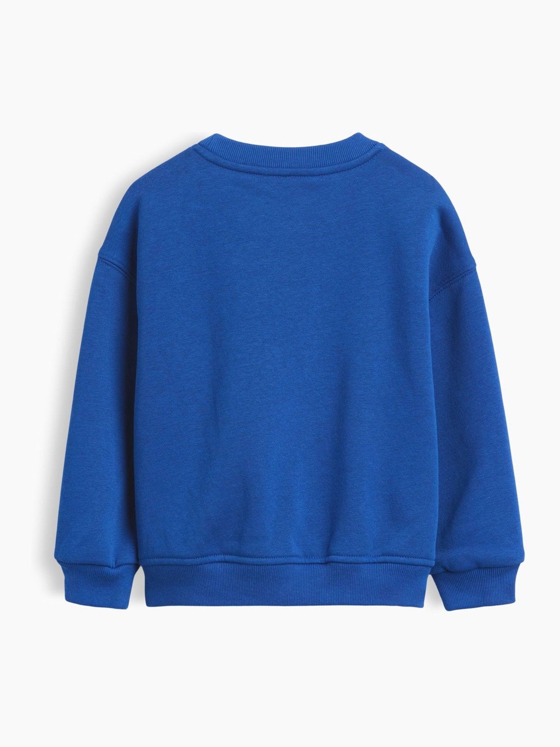 Bright Blue VintageSoft Varsity Logo Sweatshirt - Image 2 of 2