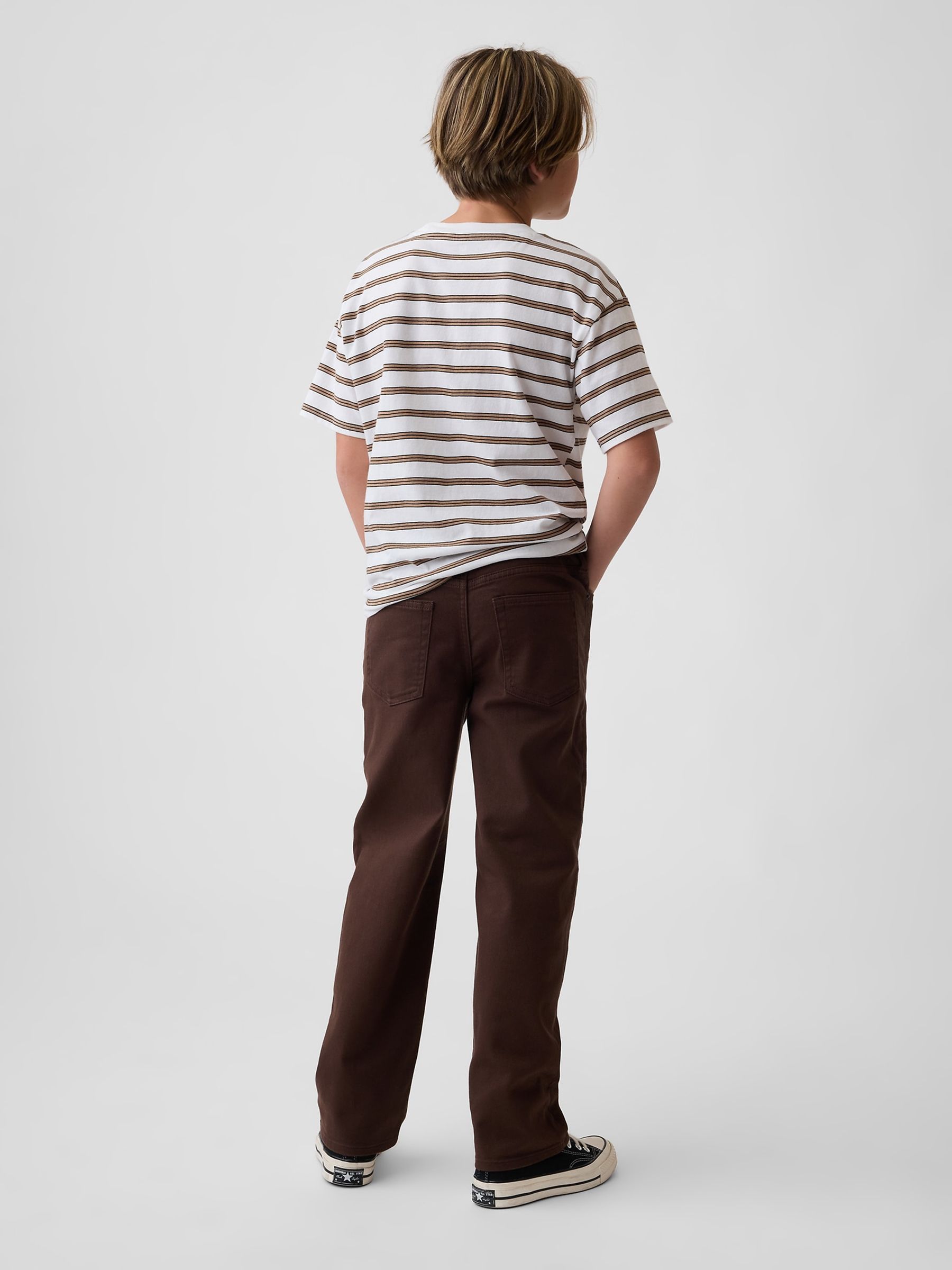 Brown Relaxed Straight Jeans - Image 2 of 4