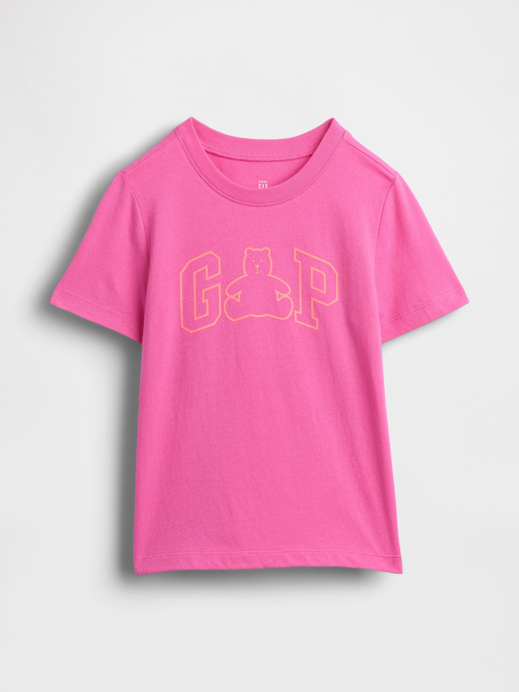 Pink Brannan Bear Logo T-Shirt - Image 1 of 3