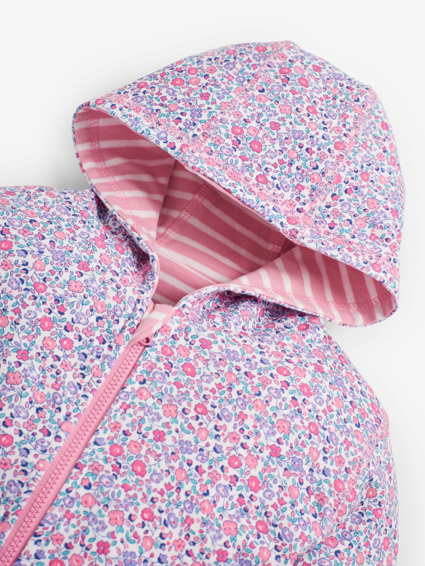 Pink Mouse Appliqué Reversible Jersey Hoodie - Image 5 of 8