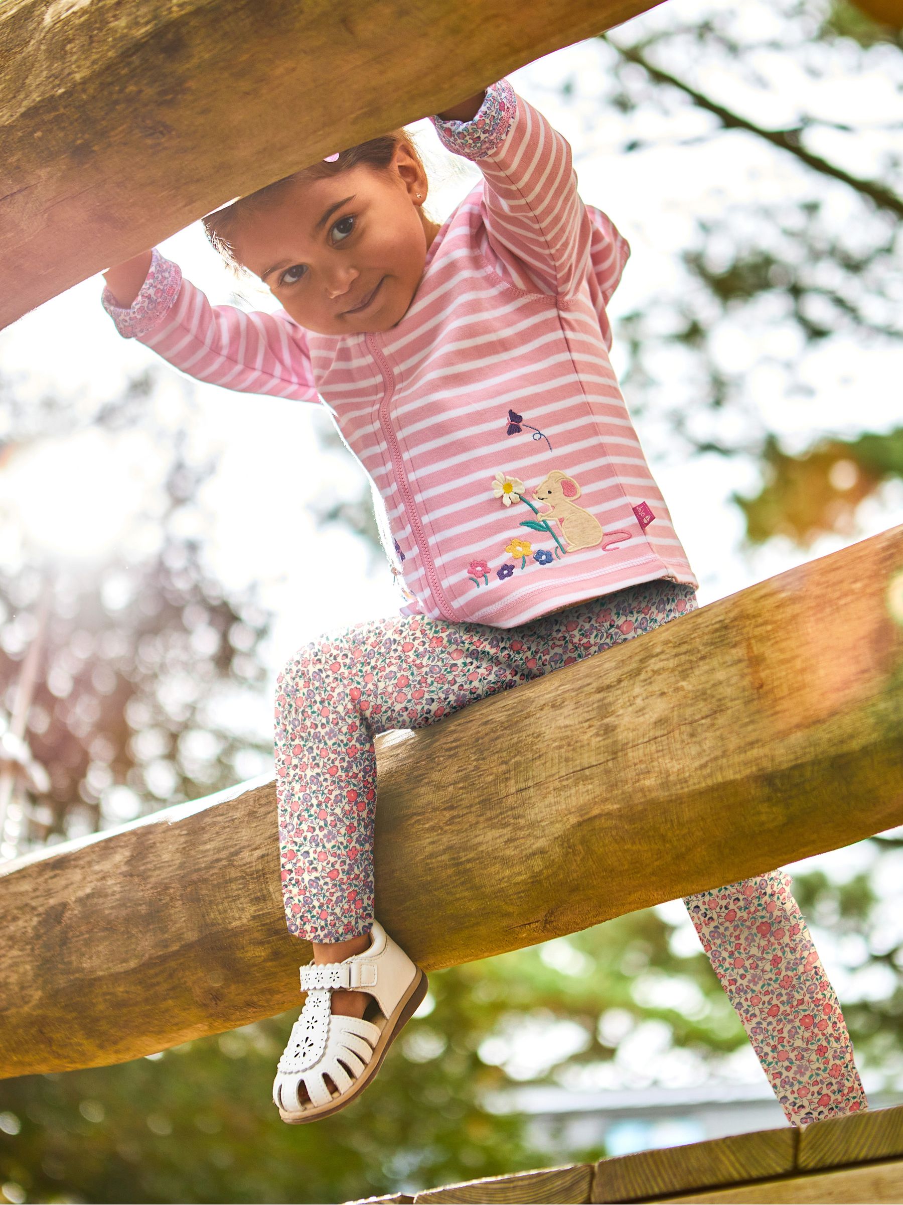 Pink Mouse Appliqué Reversible Jersey Hoodie | JoJo Maman Bébé