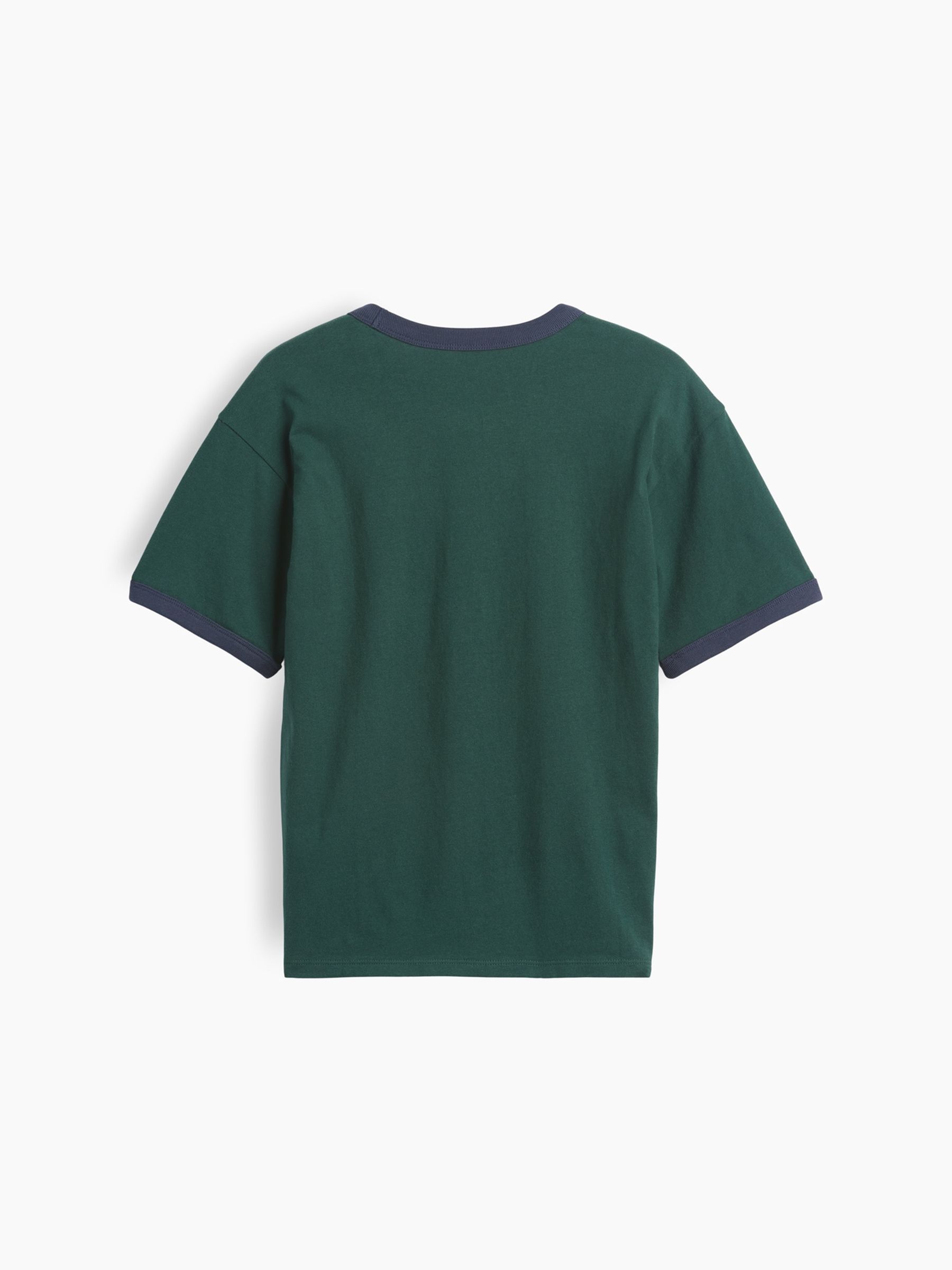 Green Relaxed New York Graphic Ringer T-Shirt - Image 2 of 3