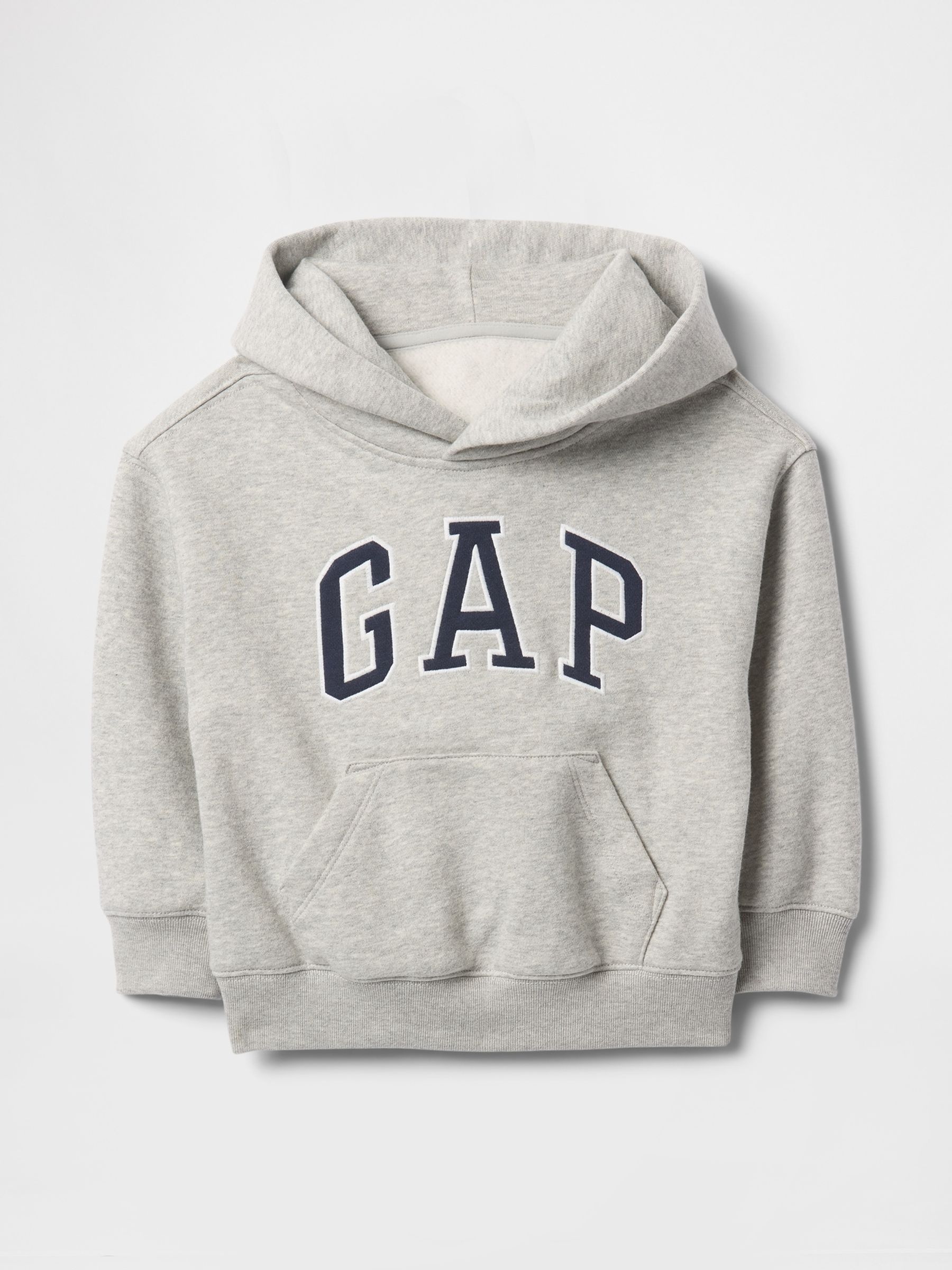 Grey VintageSoft Logo Hoodie - Image 1 of 2