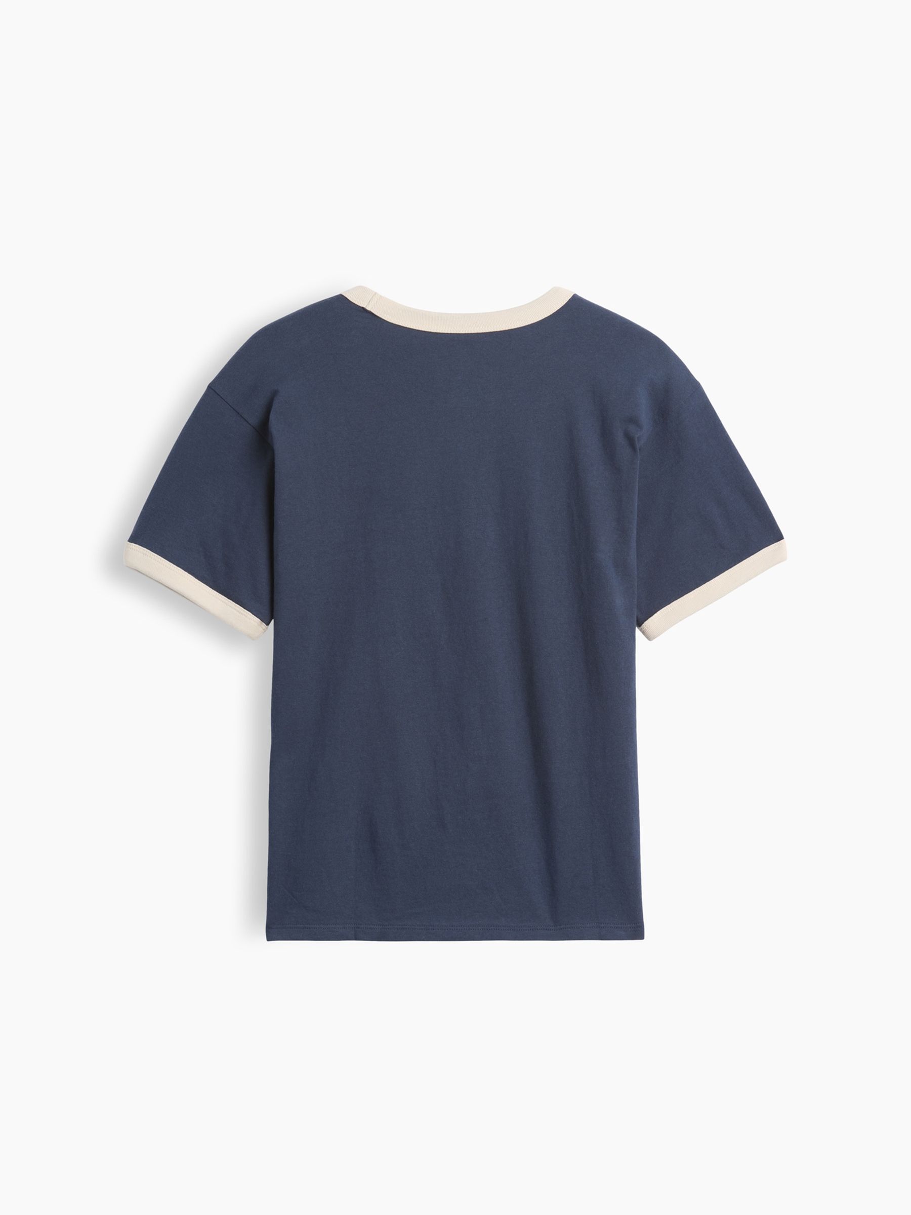 Blue Relaxed New York Graphic Ringer T-Shirt - Image 2 of 3