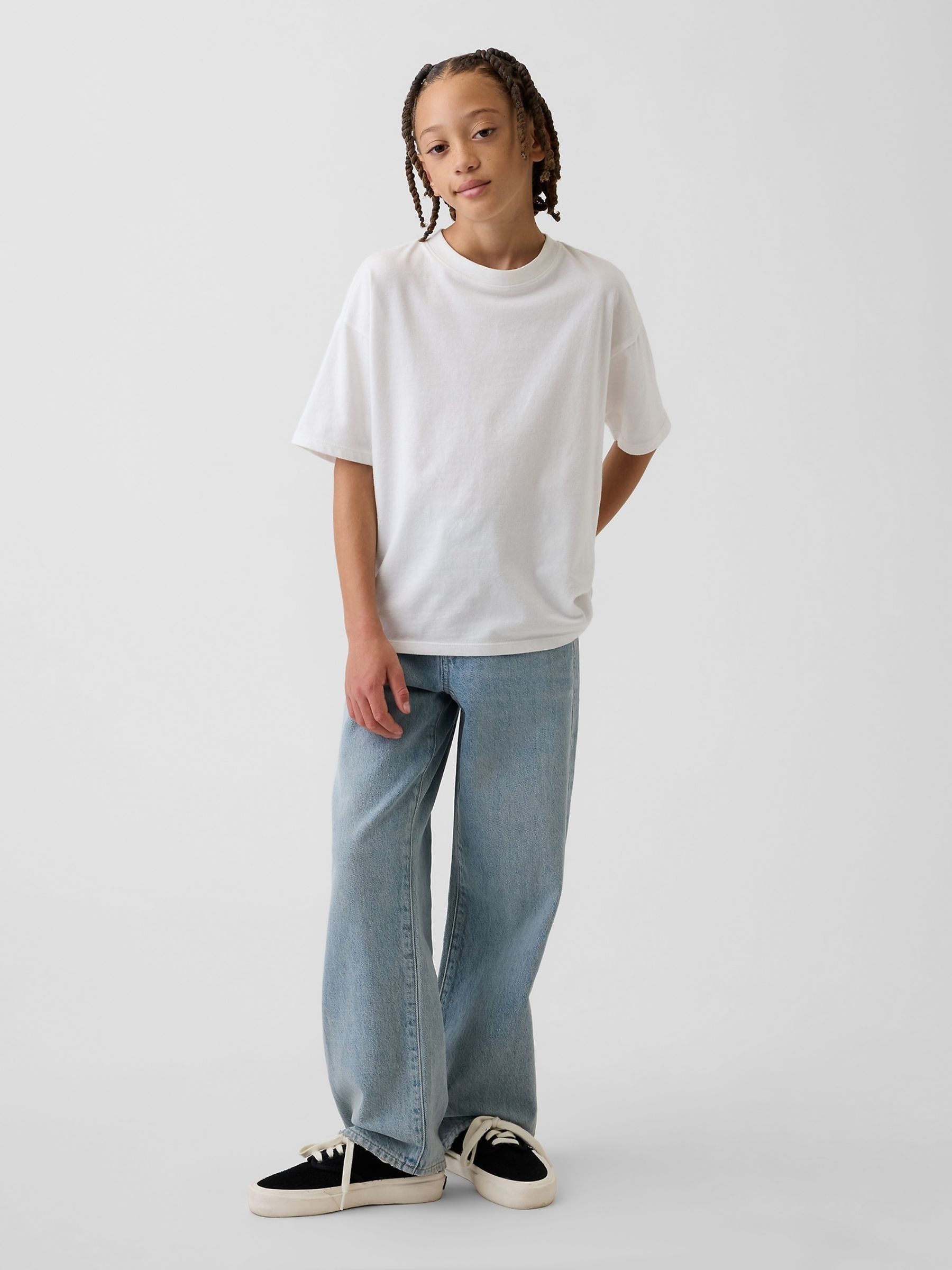 Light Wash 90s Loose Jeans - Image 3 of 5