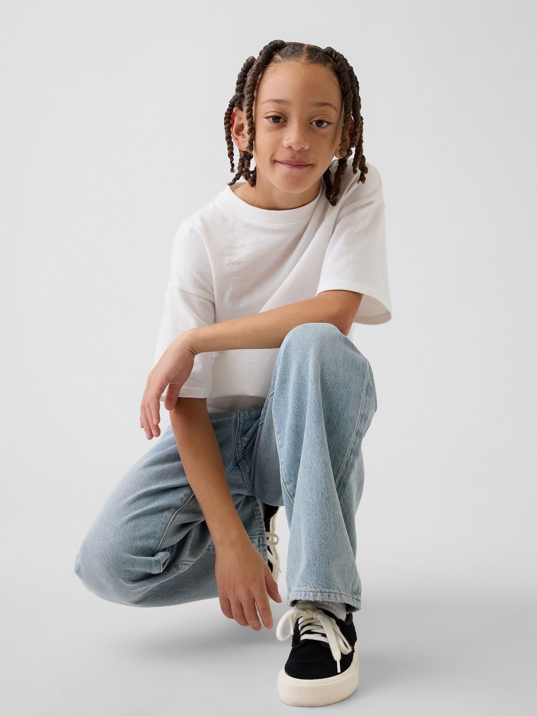 Light Wash 90s Loose Jeans - Image 4 of 5