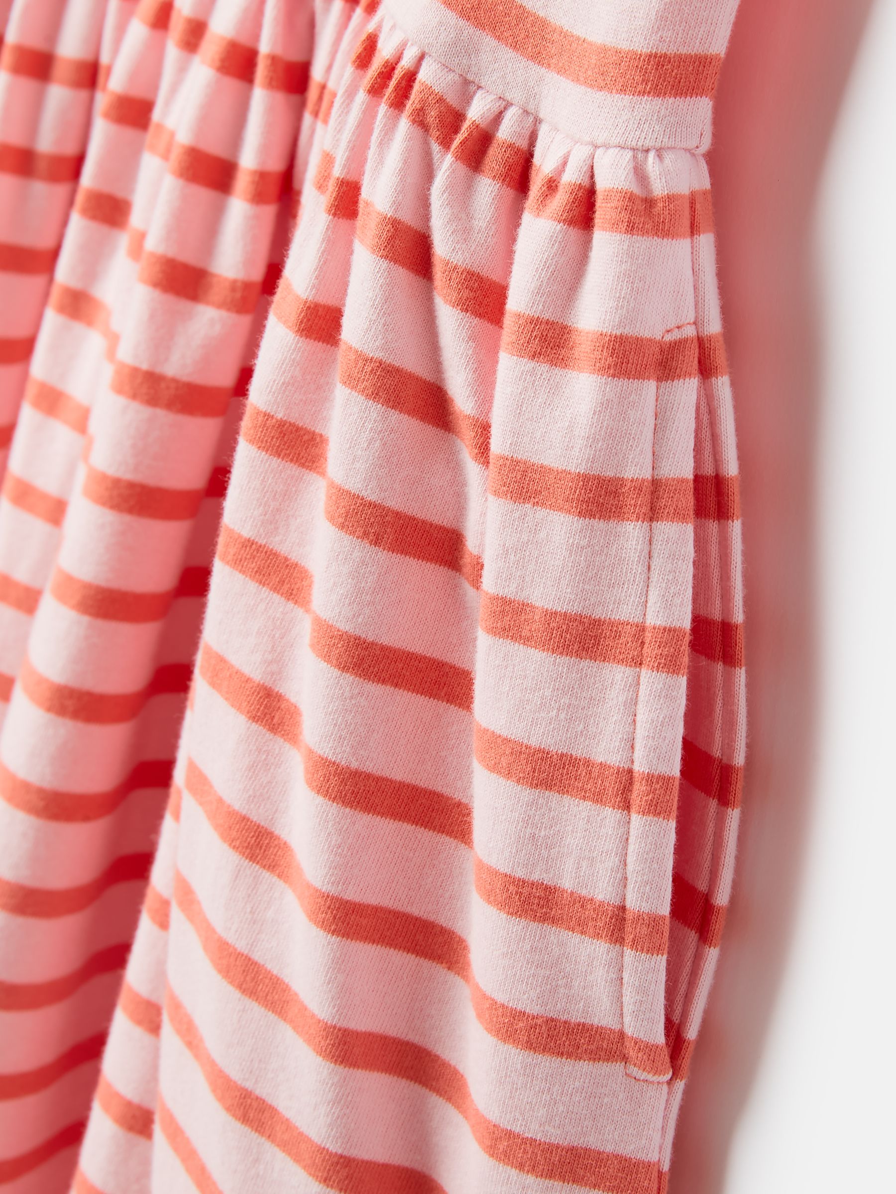 Skye Pink Striped Jersey T-Shirt Dress - Image 8 of 9