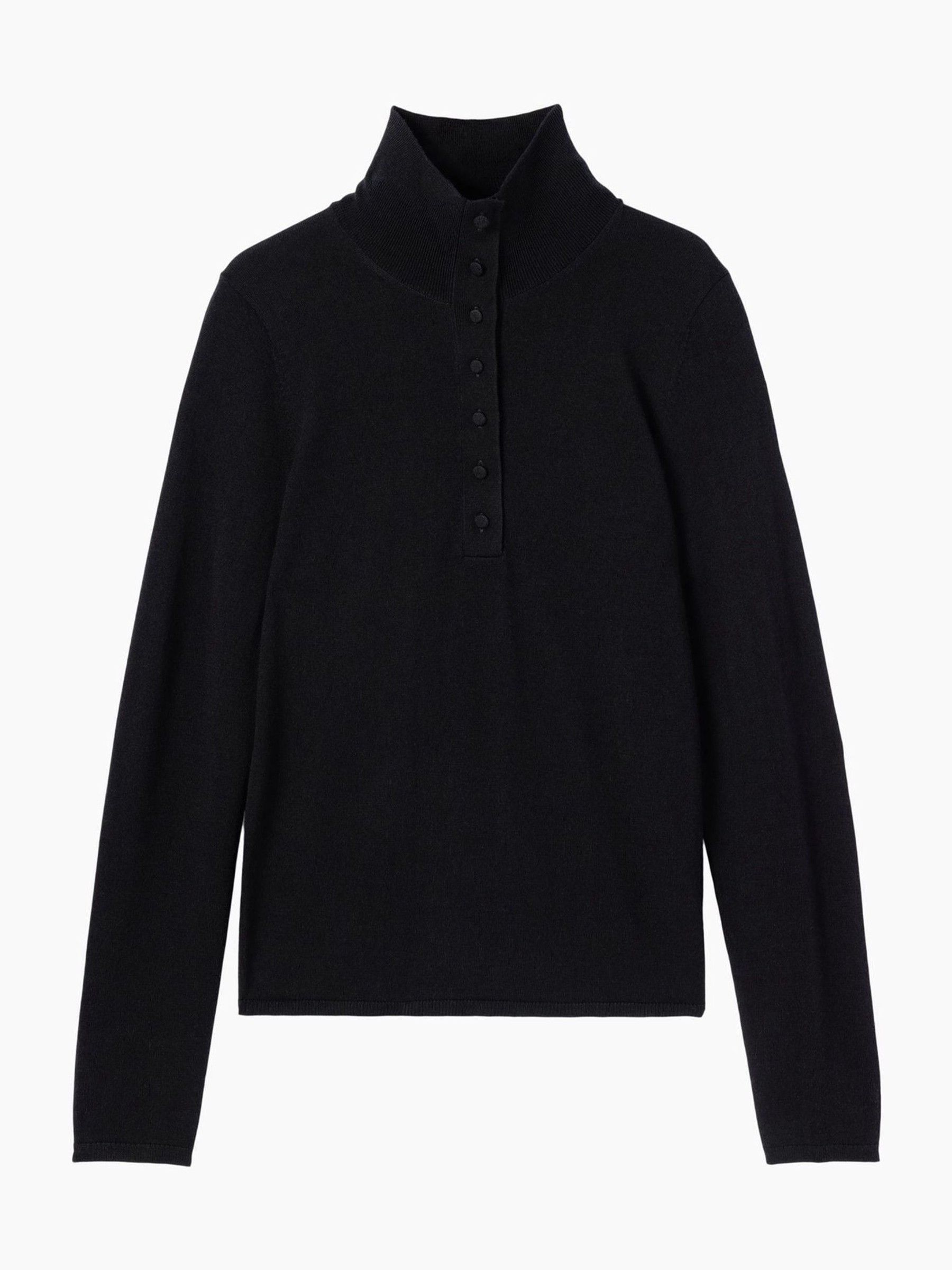 Gap x Victoria Beckham Black Merino Turtle Neck Jumper - Image 5 of 7