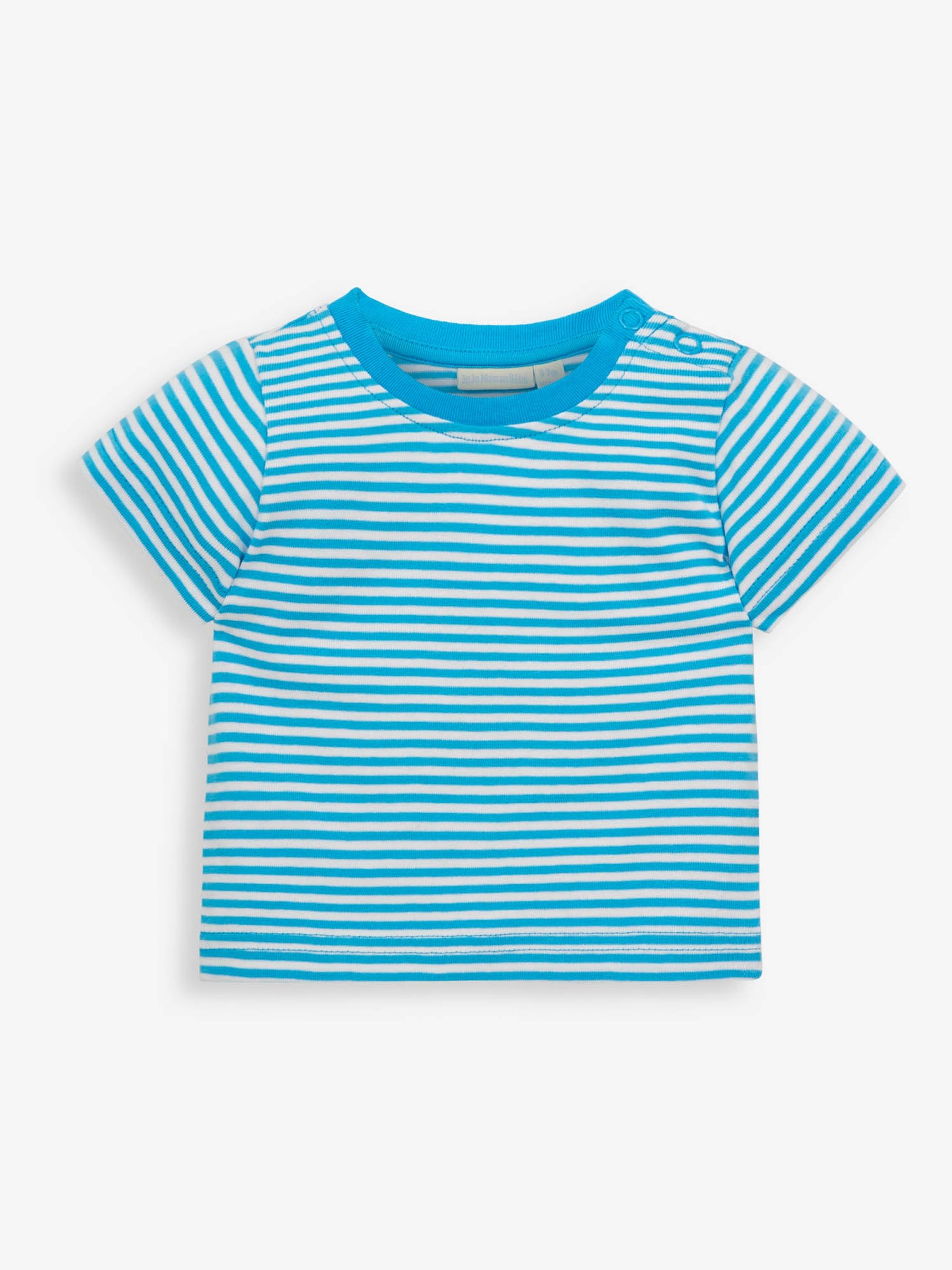 Denim 2-Piece Blue Sailor Seagull Print Baby Dungarees Set - Image 3 of 3